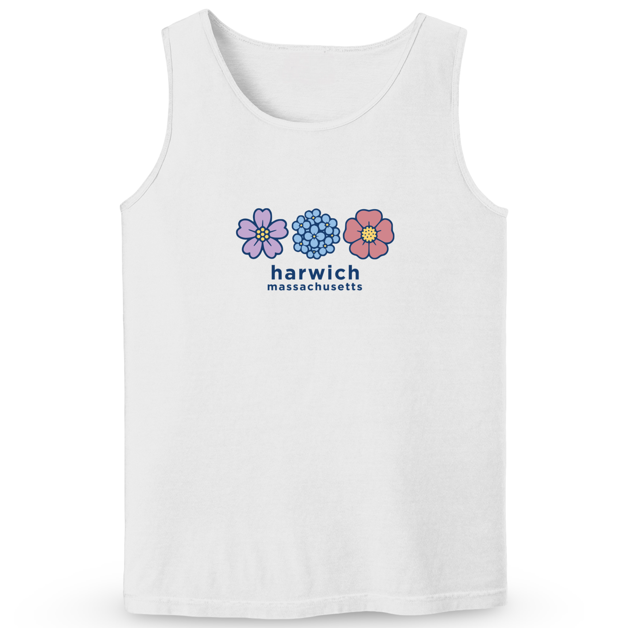 Cape Cod Clothing Company Portland Summer Bloom Soft Cotton Tank Top