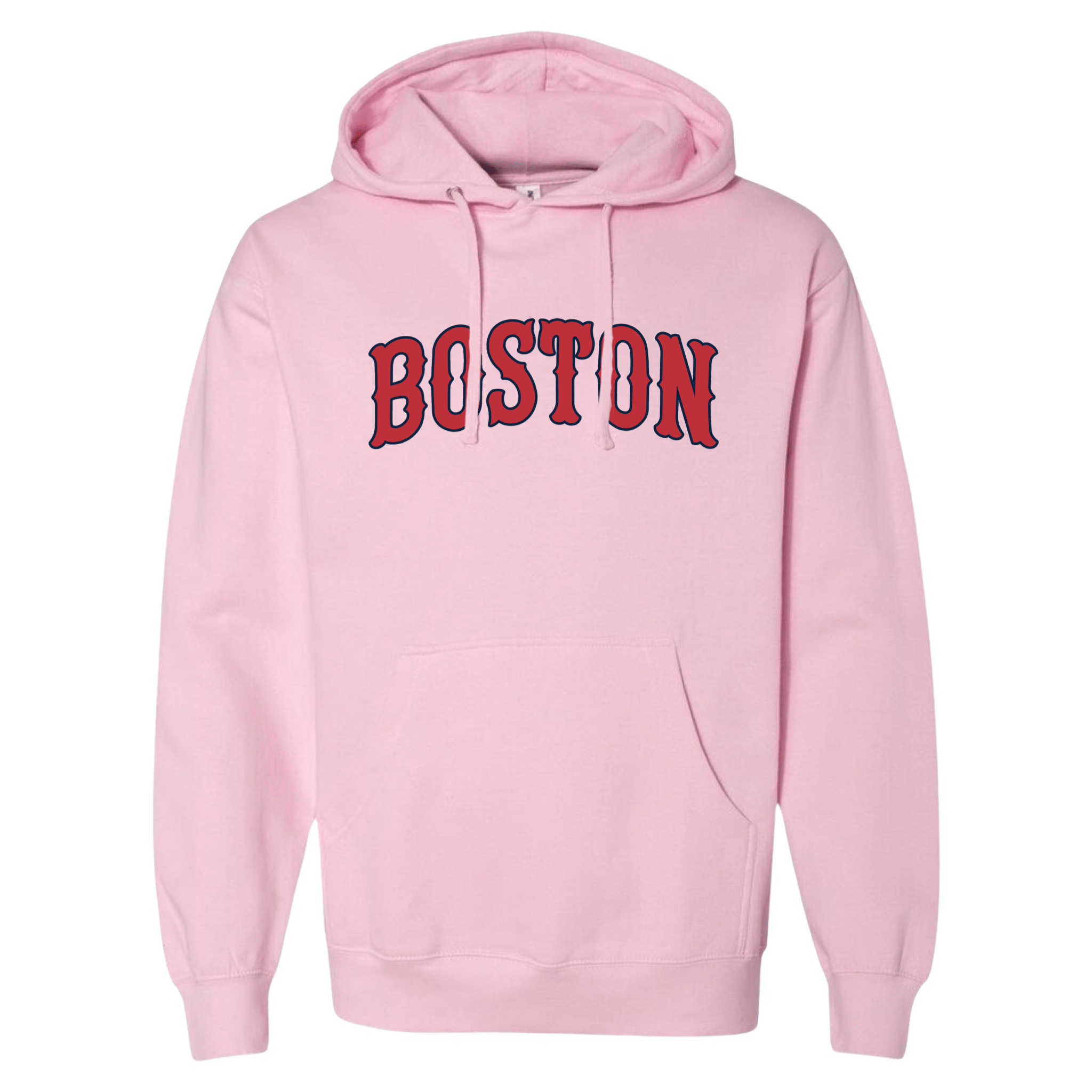 Boston Baseball Essential Hoodie, pink