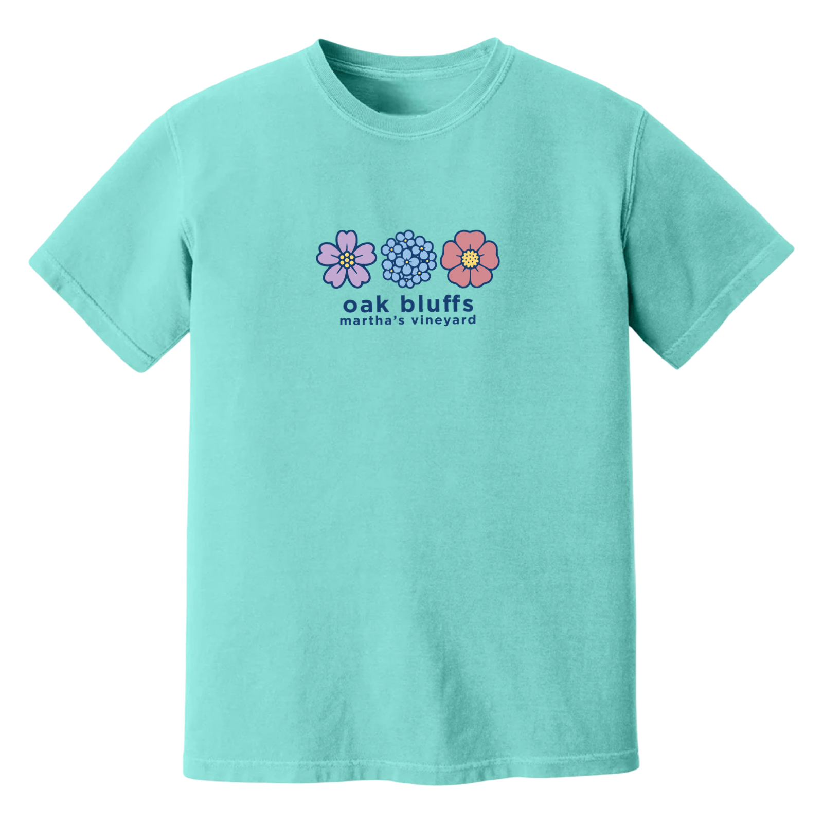 Cape Cod Clothing Company Oak Bluffs Summer Bloom Soft Cotton T-Shirt