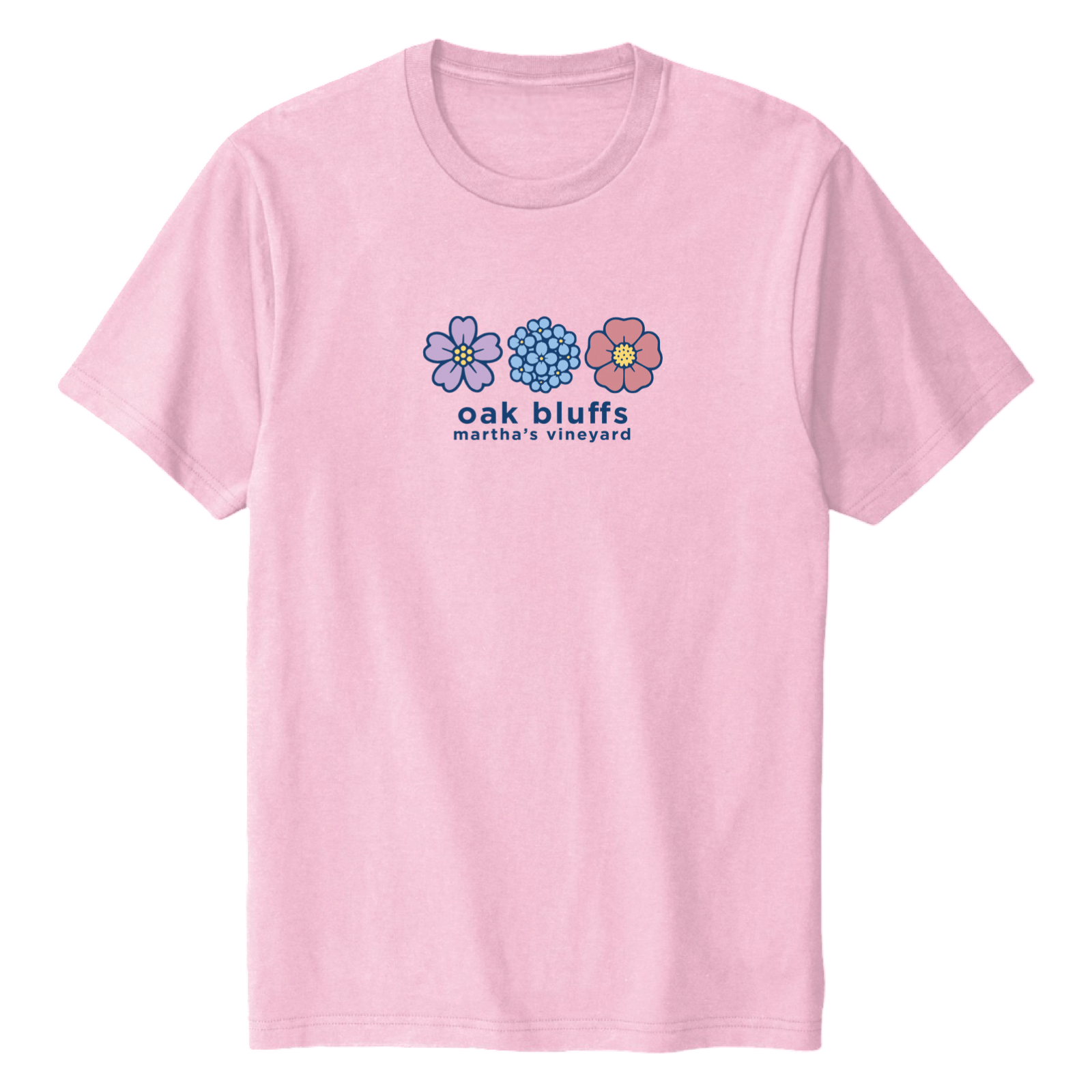 Cape Cod Clothing Company Oak Bluffs Summer Bloom Soft Cotton T-Shirt