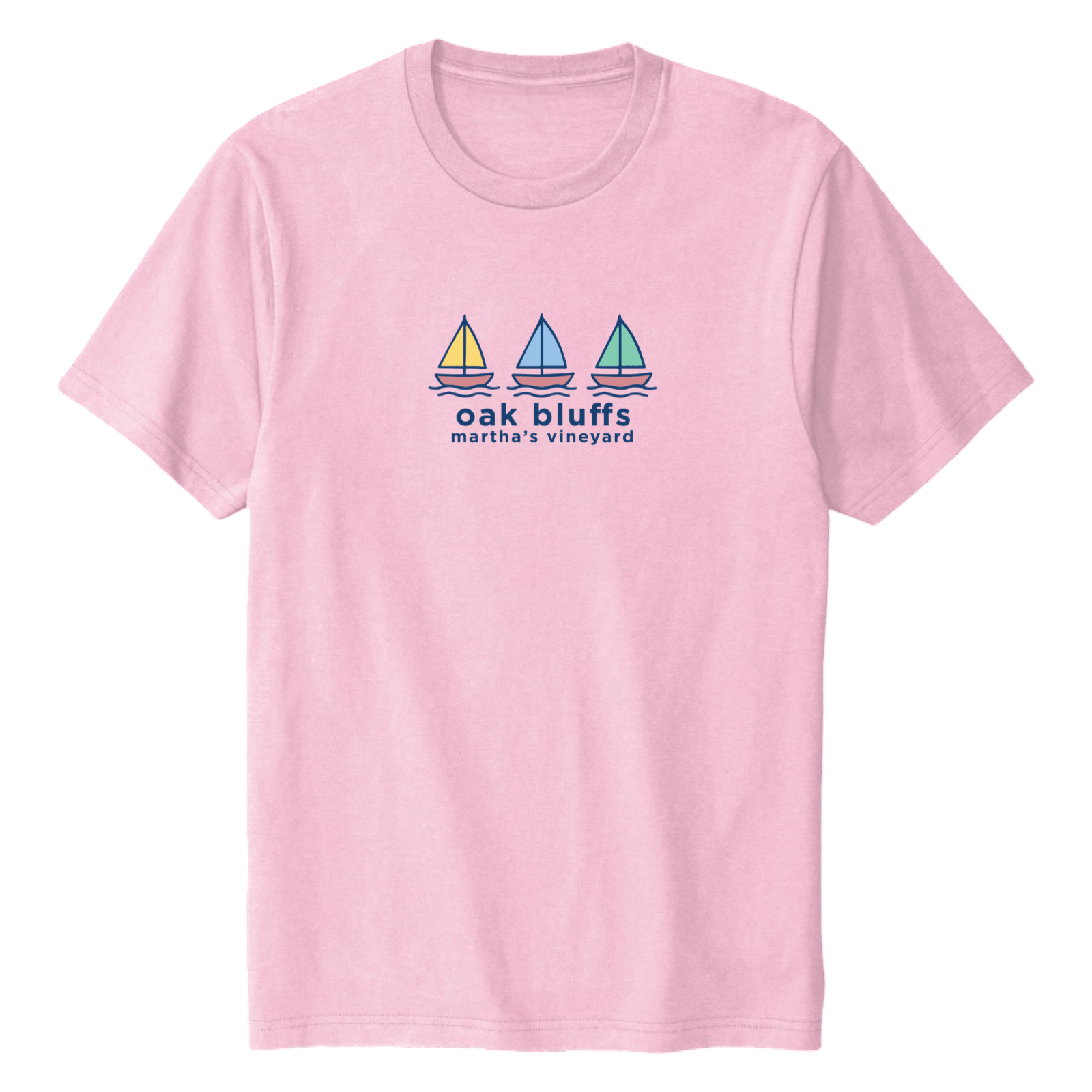 Cape Cod Clothing Company Oak Bluffs Summer Sails Soft Cotton T-Shirt