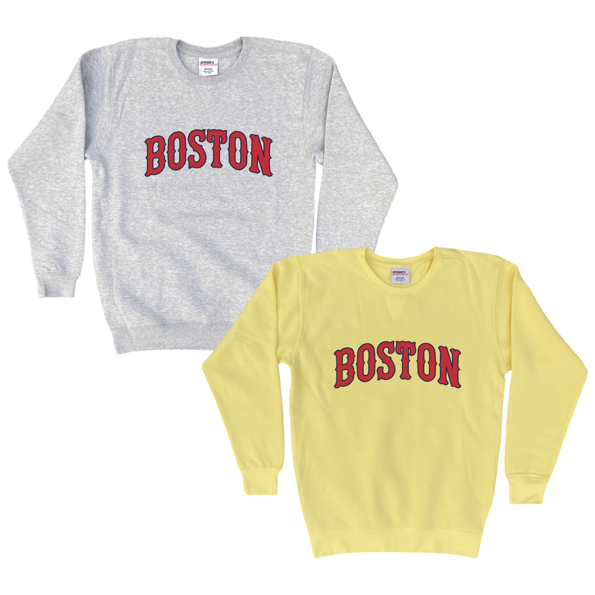 Boston Baseball Fleece Crewneck Sweatshirt