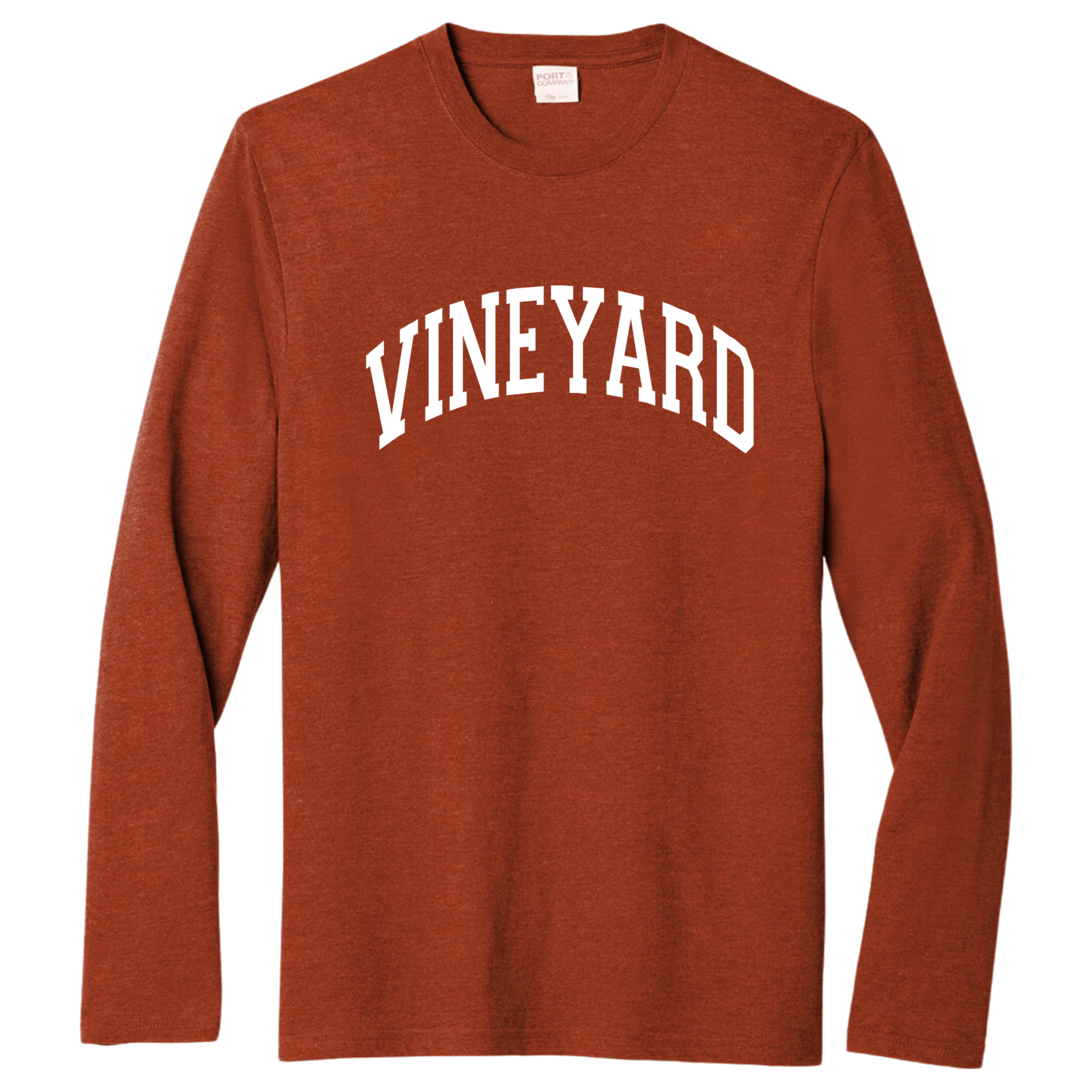 Vineyard Essential Long Sleeve Tee, sedona