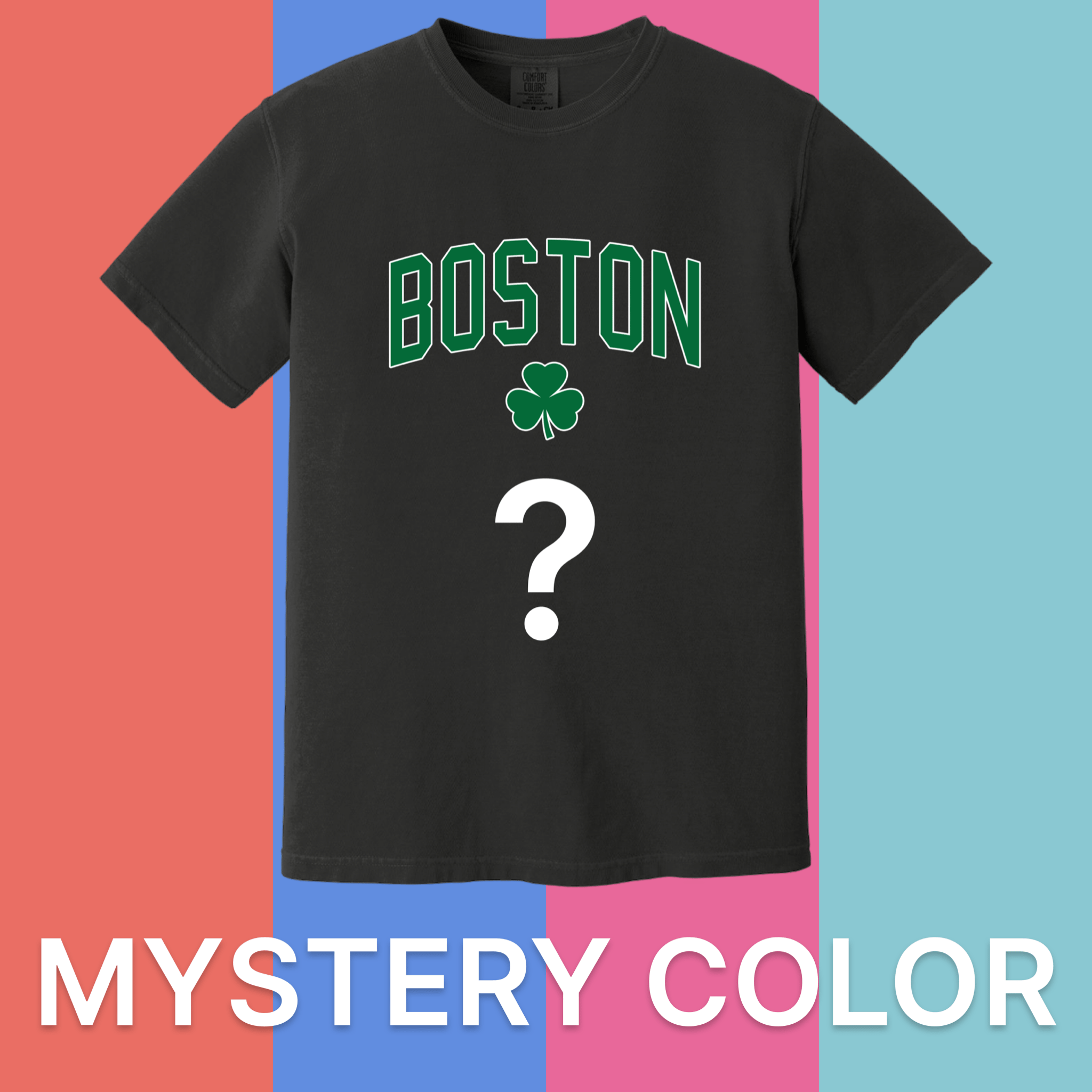 Boston Basketball Comfort Colors T-Shirt - Mystery Color