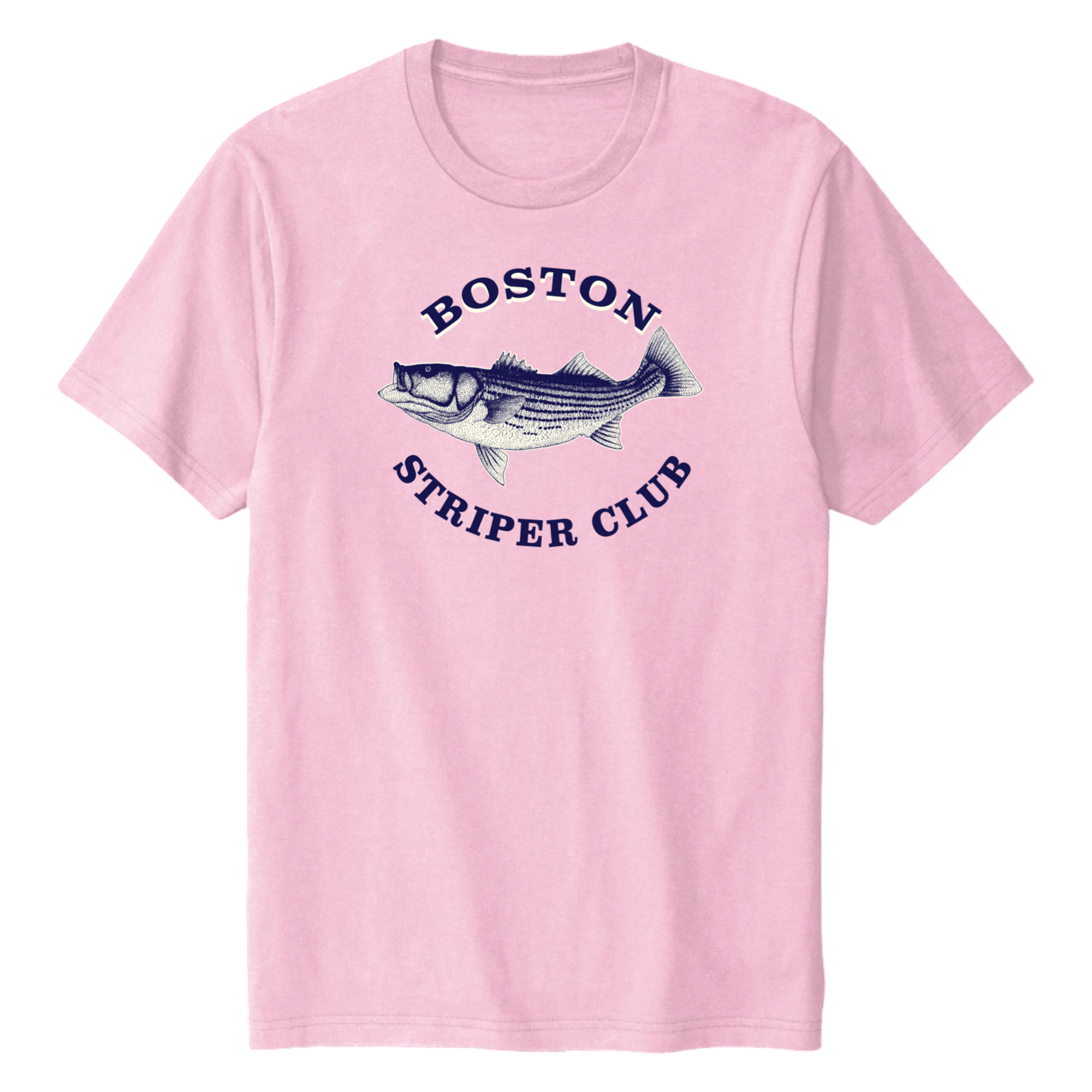 Boston Striper Club Soft Cotton T-Shirt