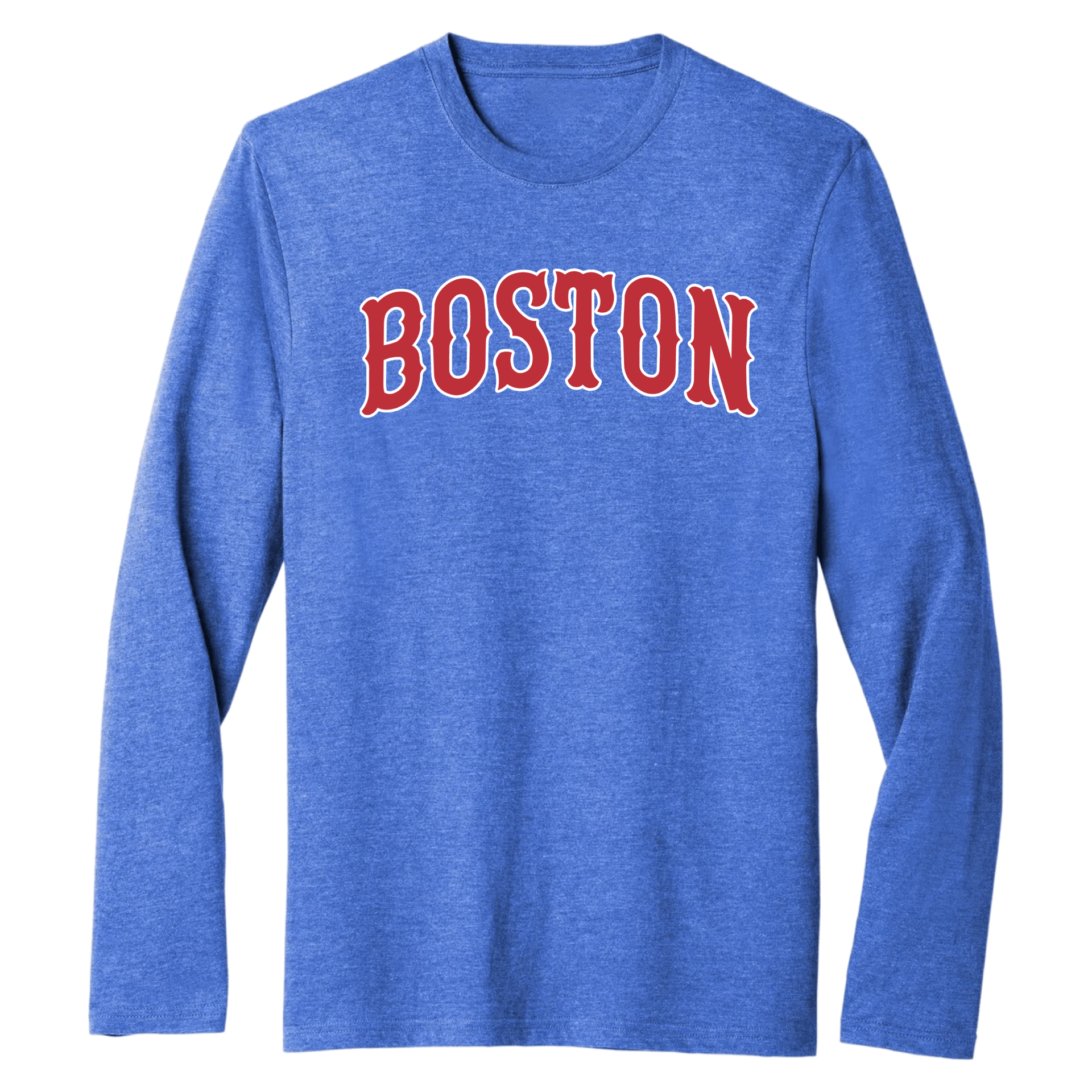 Boston Baseball Essential Long Sleeve Tee, royal