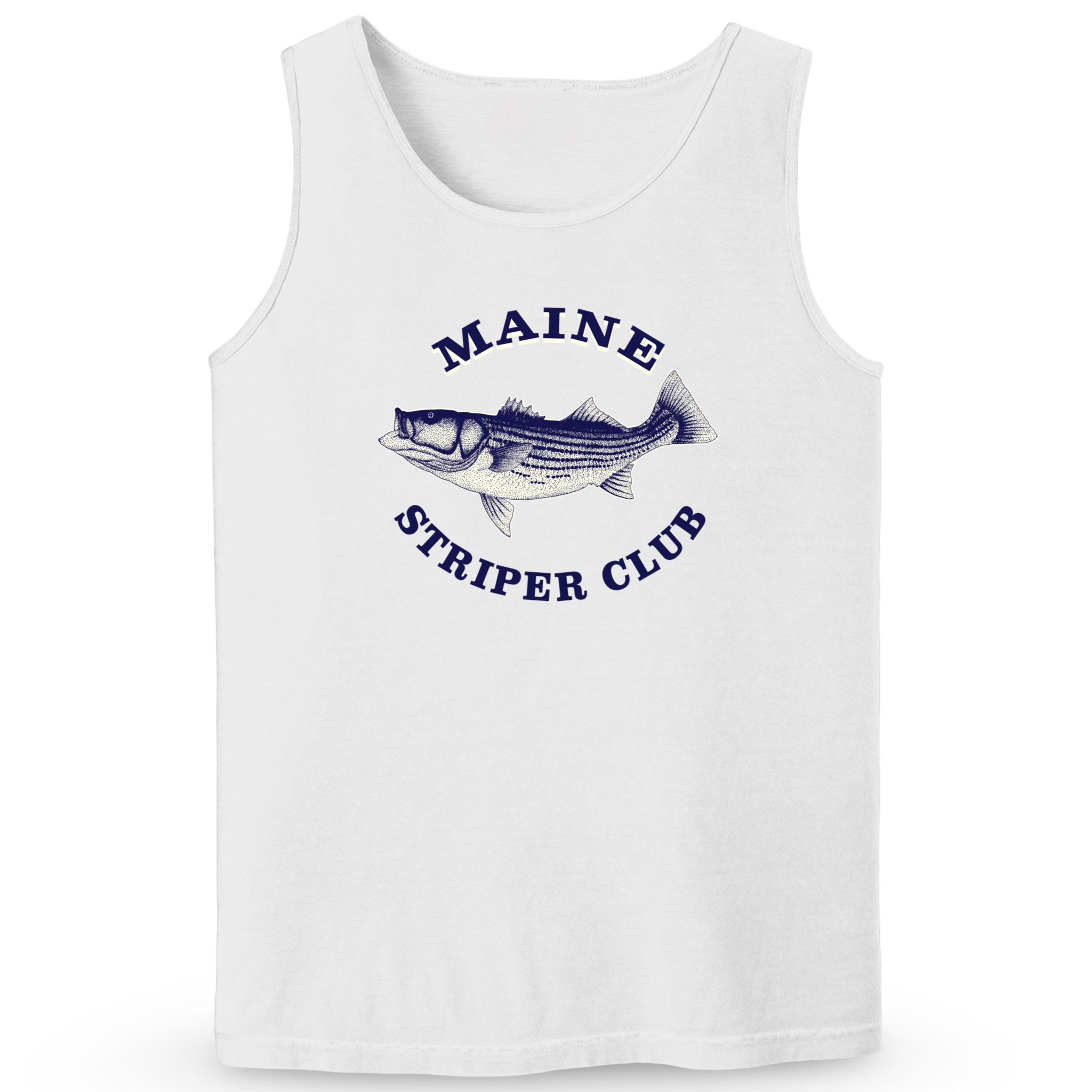 Cape Cod Clothing Company Maine Striper Club Soft Cotton Tank Top