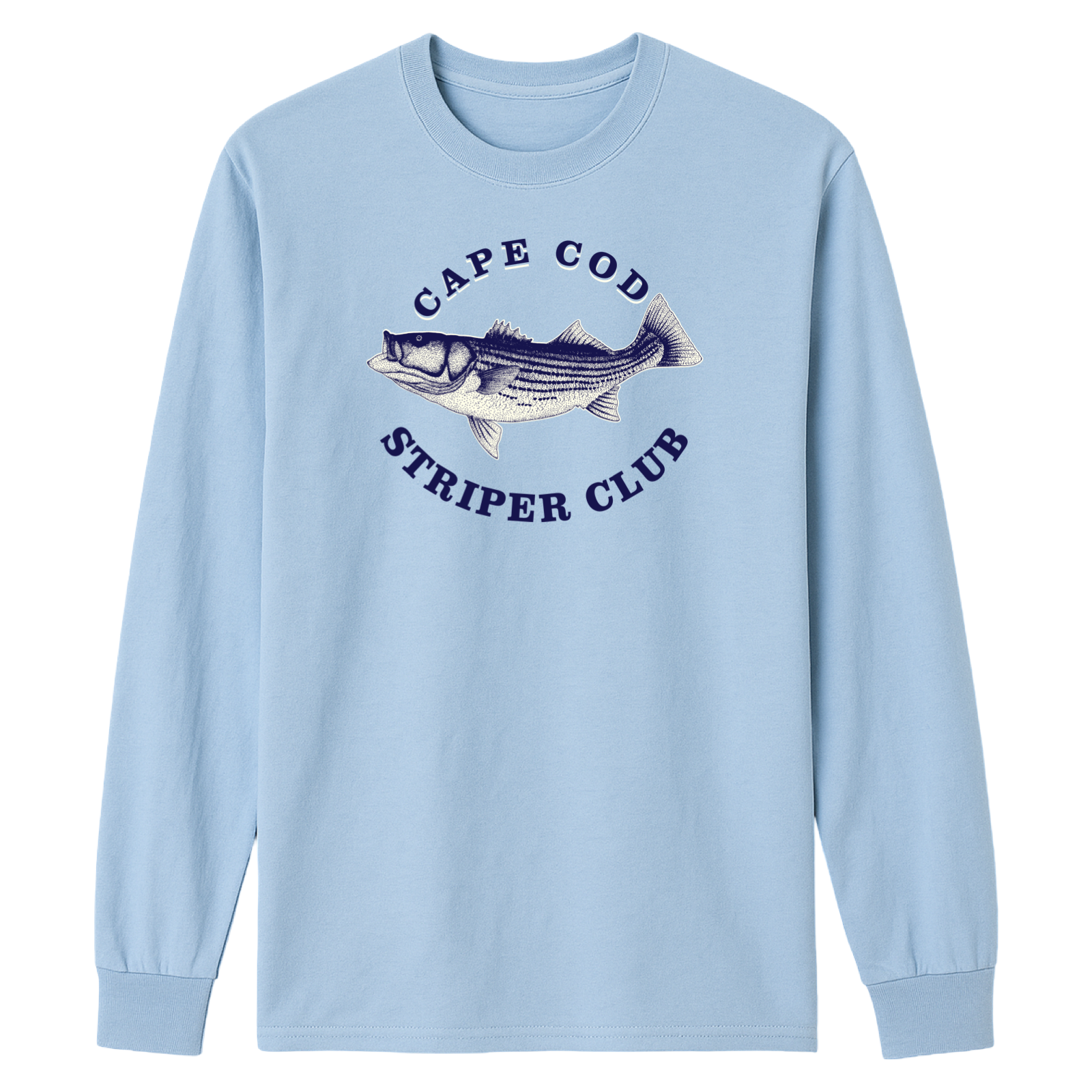 Cape Cod Striper Club Essential Long Sleeve Tee
