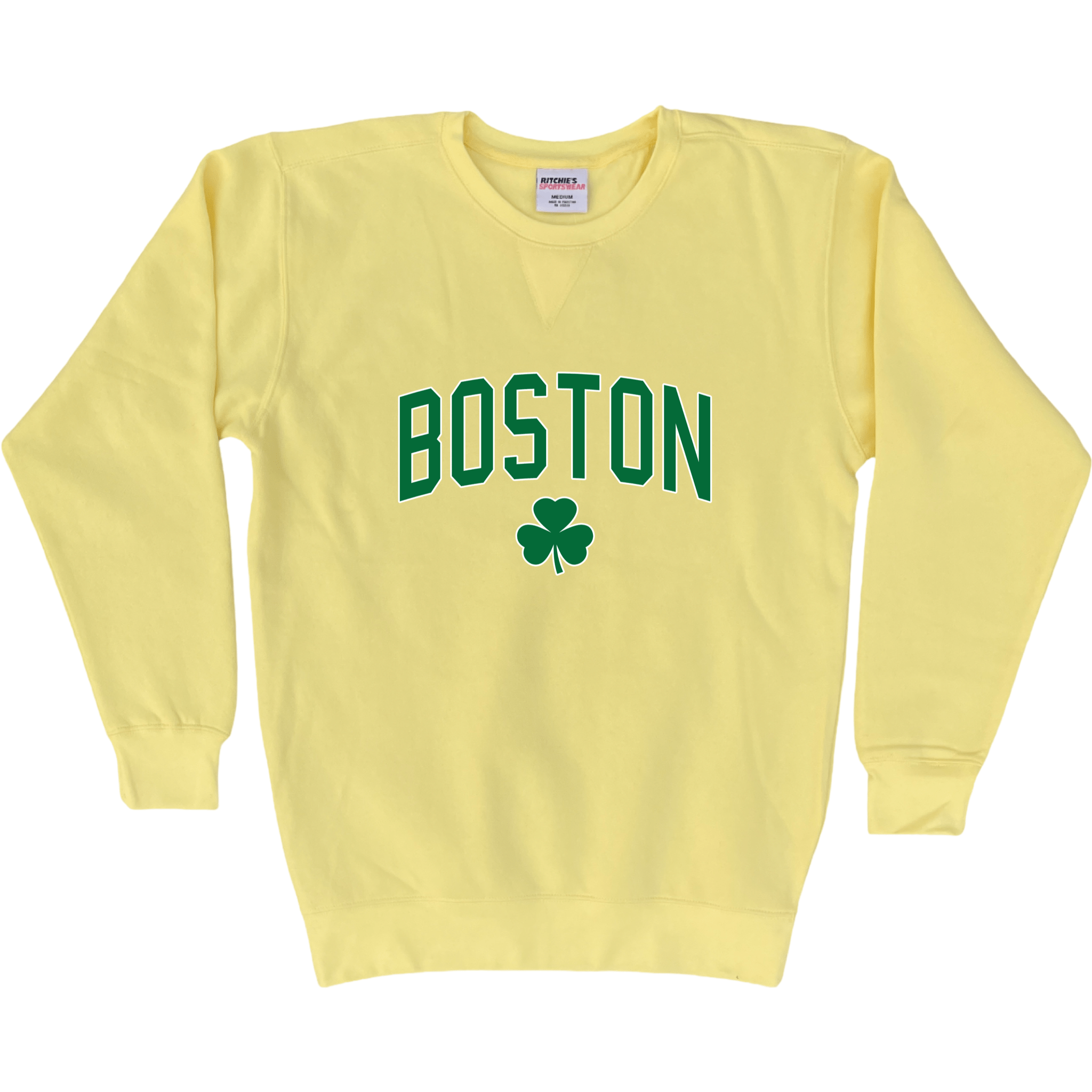 Boston Basketball Fleece Crewneck Sweatshirt