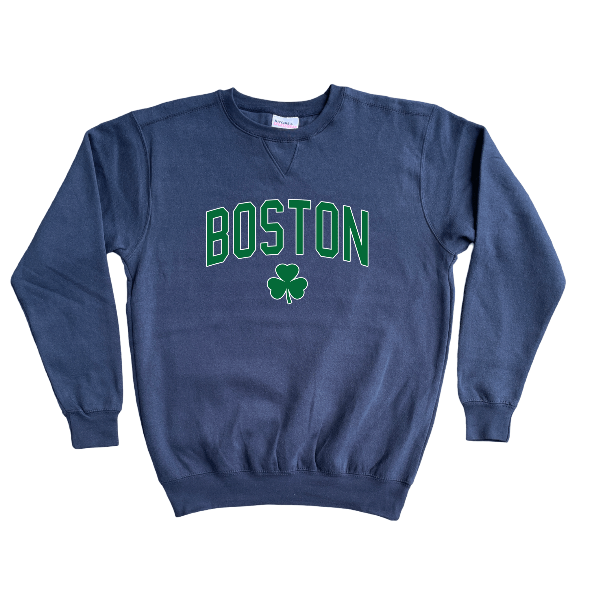 Boston Basketball Fleece Crewneck Sweatshirt