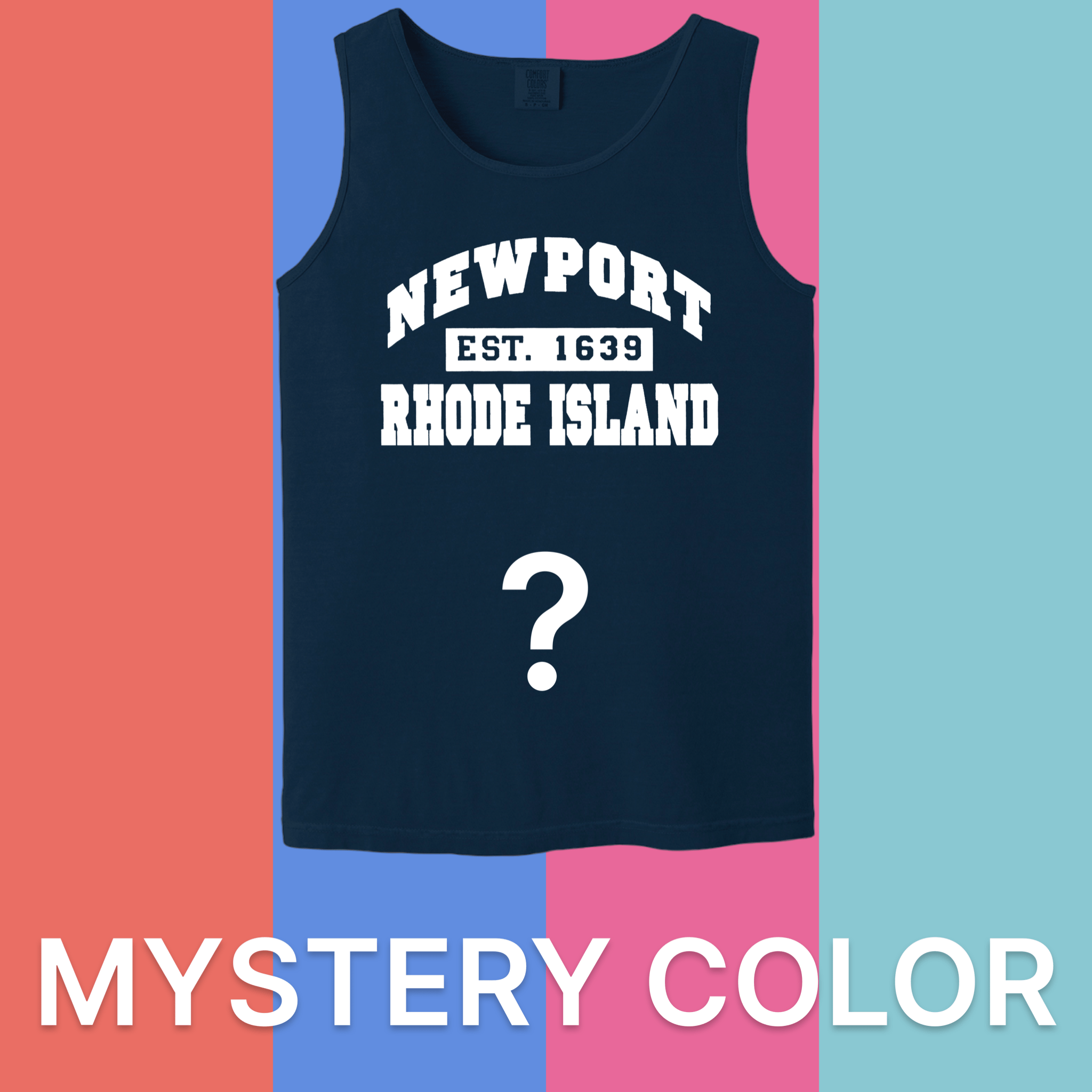 Newport Established Comfort Colors Tank Top - Mystery Color