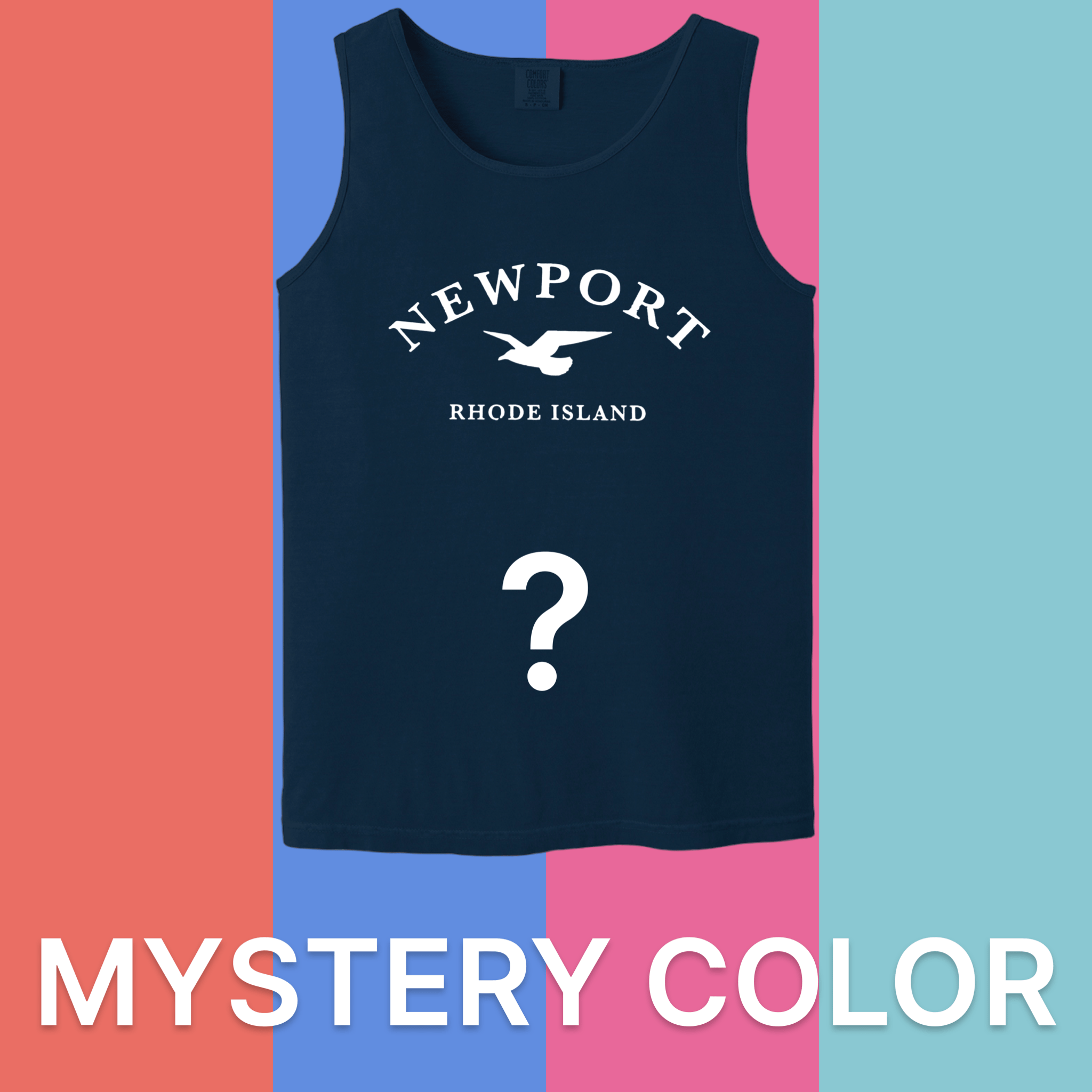 Newport Seagull Comfort Colors Tank Top - Mystery Color