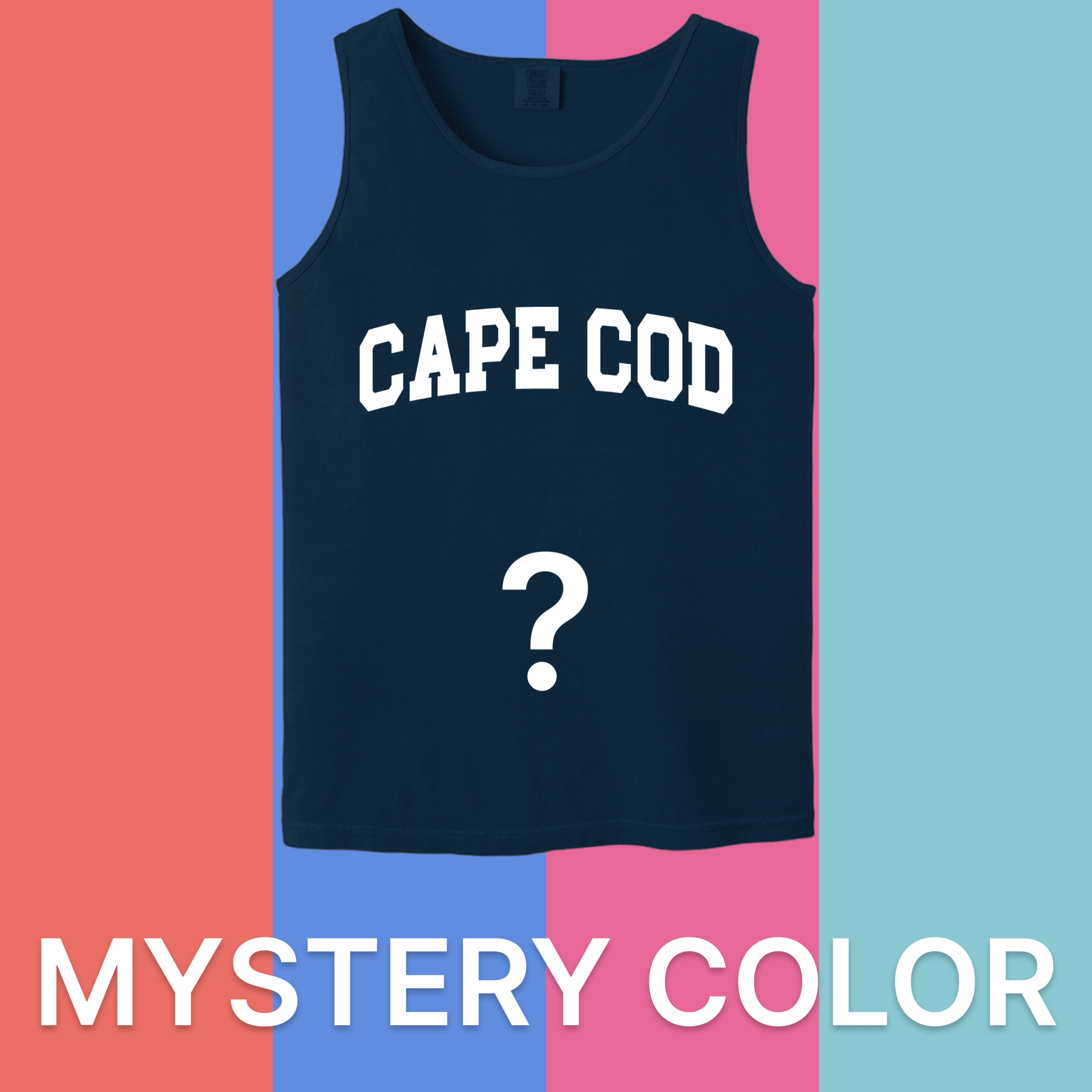 Cape Cod Comfort Colors Tank Top - Mystery Color