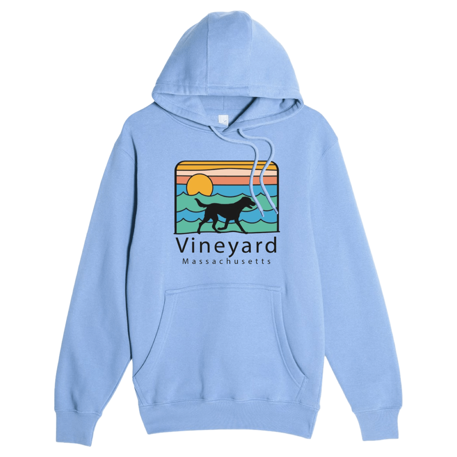 Cape Cod Clothing Company Vineyard Summer Dog Comfort Fleece Hoodie