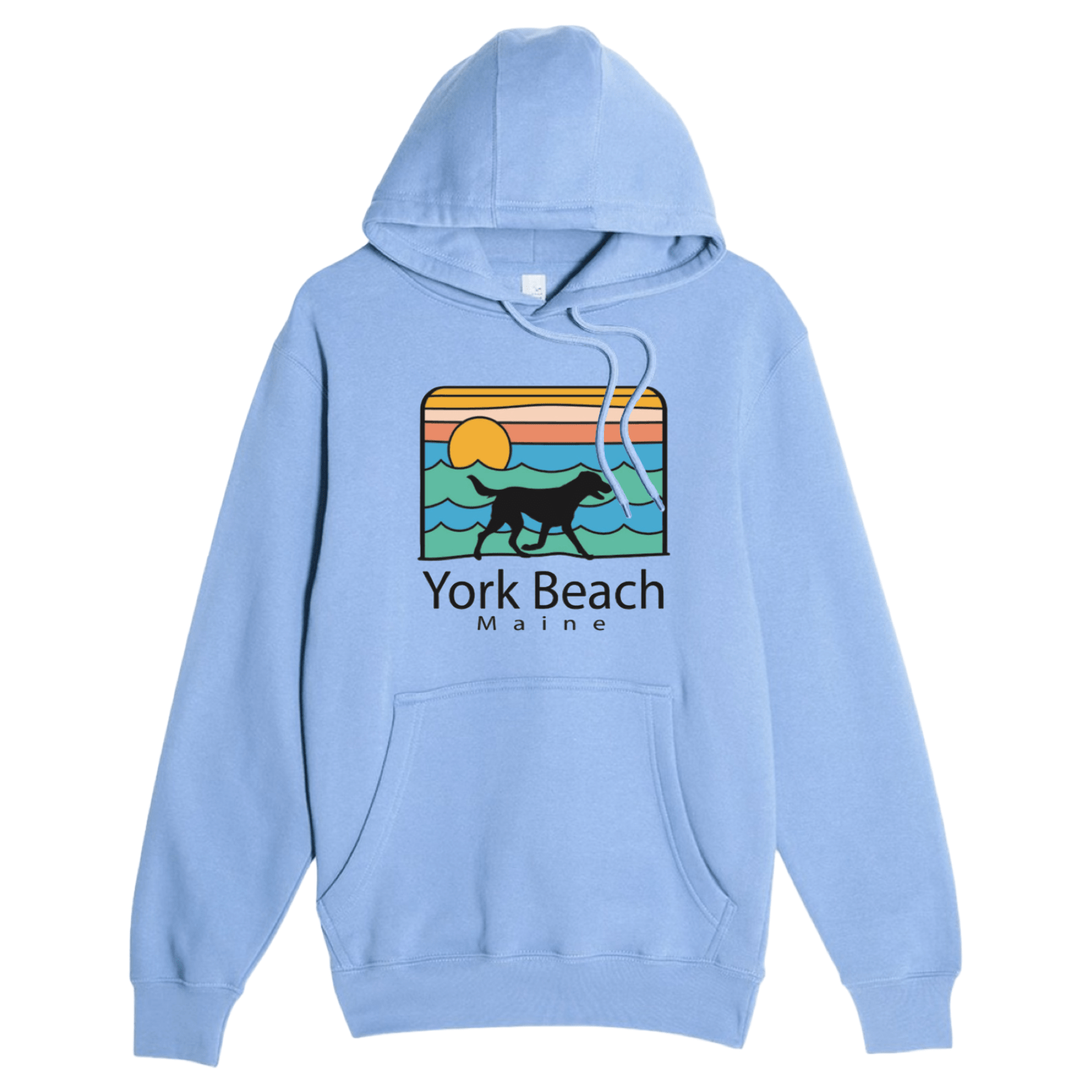 Cape Cod Clothing Company York Beach Summer Dog Comfort Fleece Hoodie