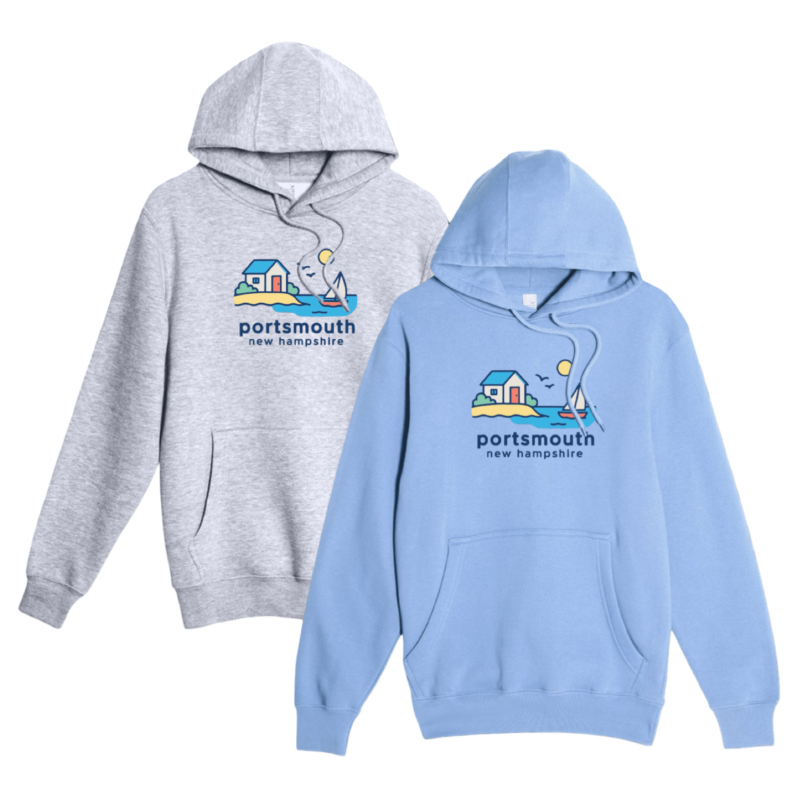 Cape Cod Clothing Company Portsmouth Beach House Comfort Fleece Hoodie