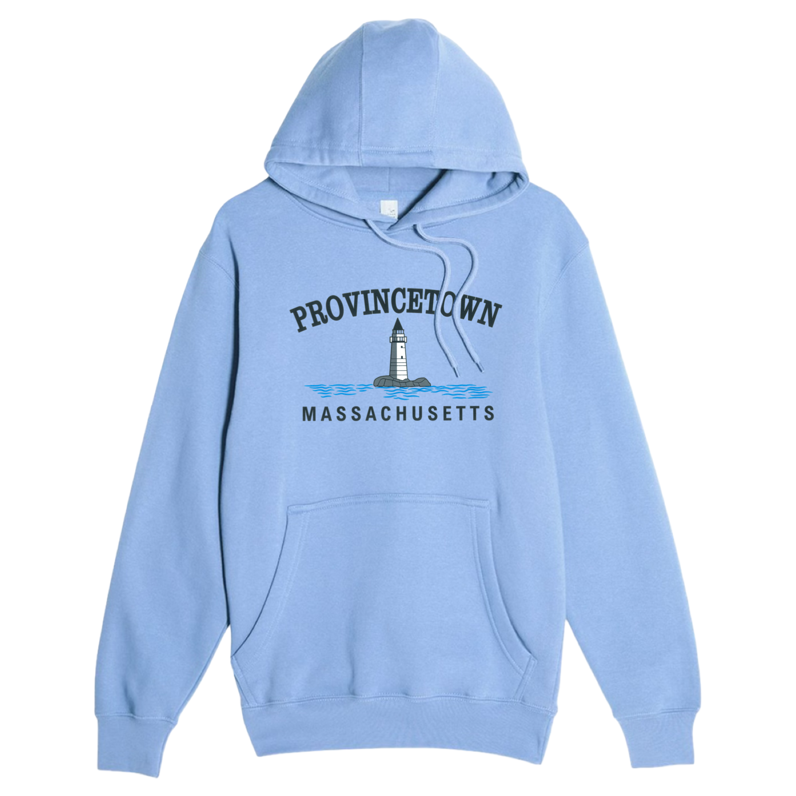 Provincetown Big Lighthouse Comfort Fleece Hoodie