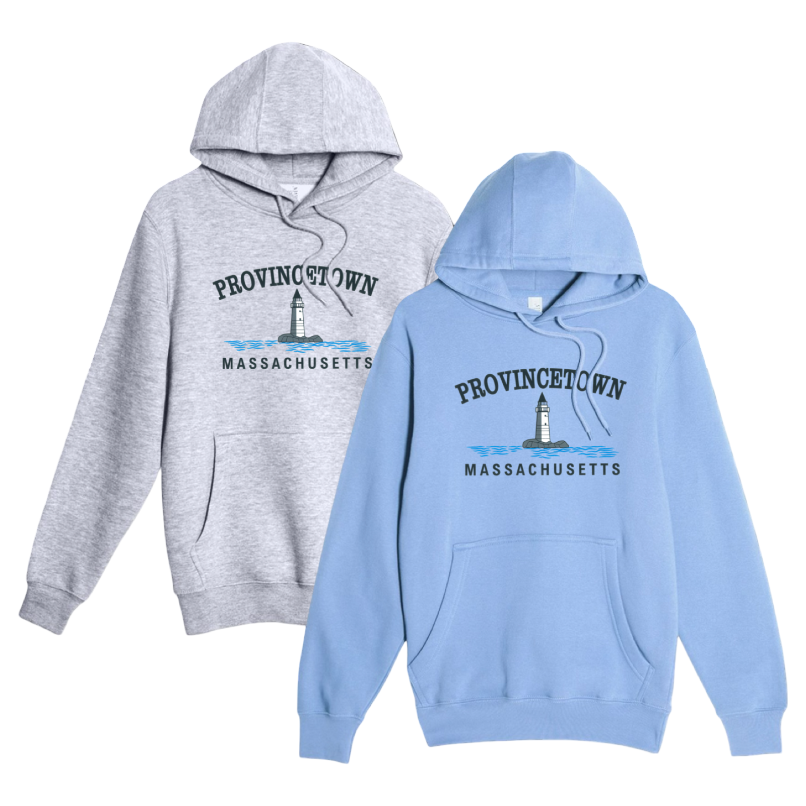 Provincetown Big Lighthouse Comfort Fleece Hoodie