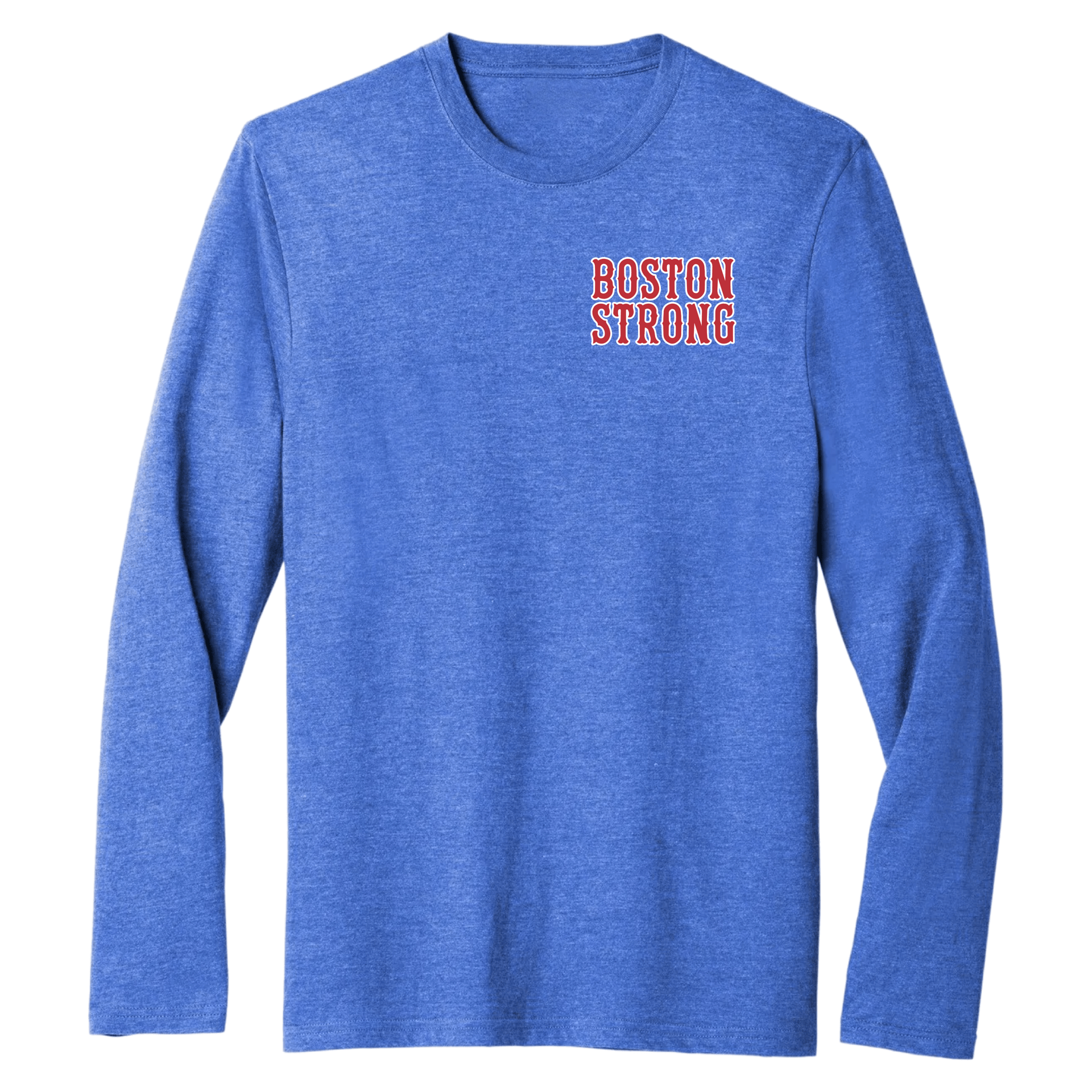 Boston Strong Essential Long Sleeve Tee, royal