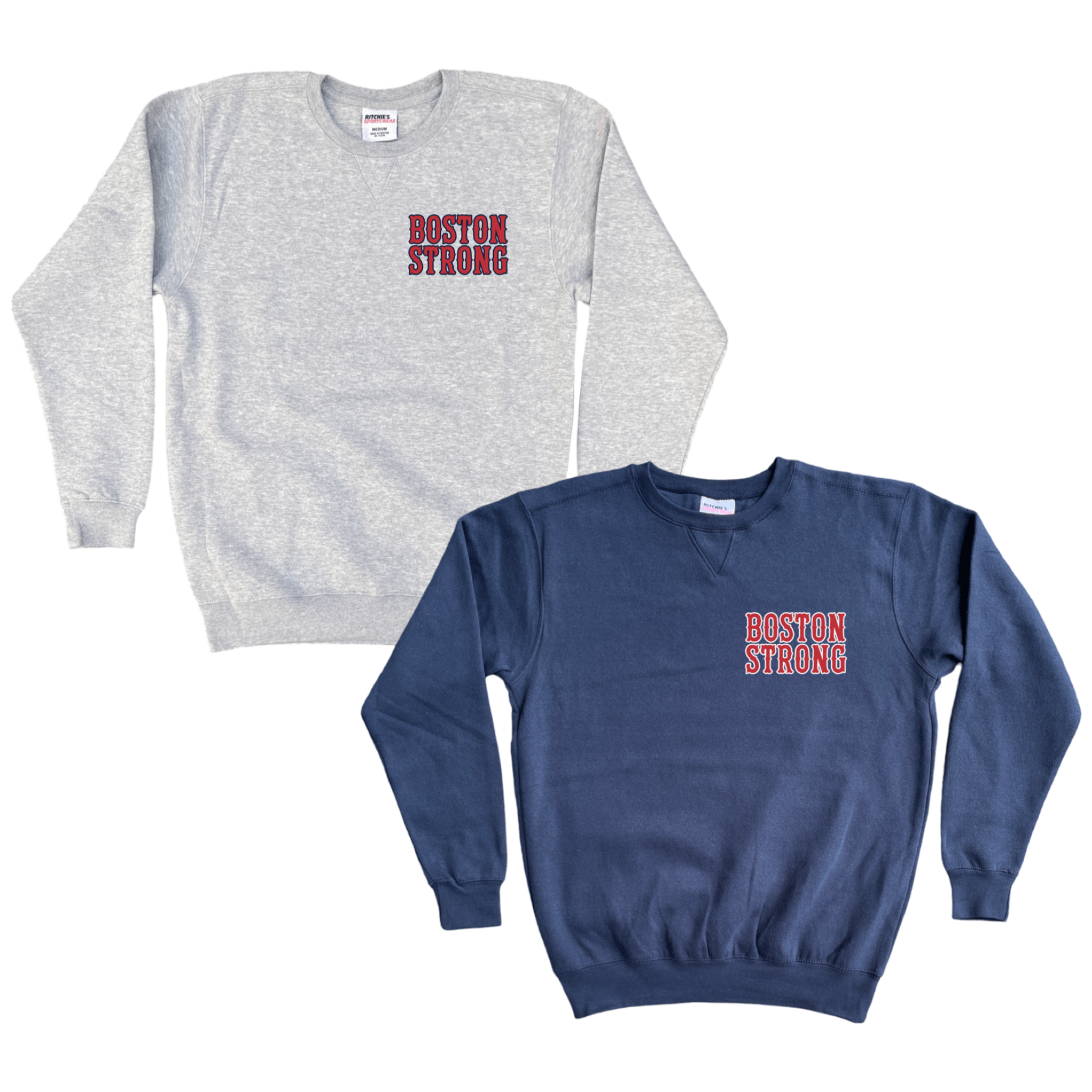 Boston Strong Fleece Crewneck Sweatshirt