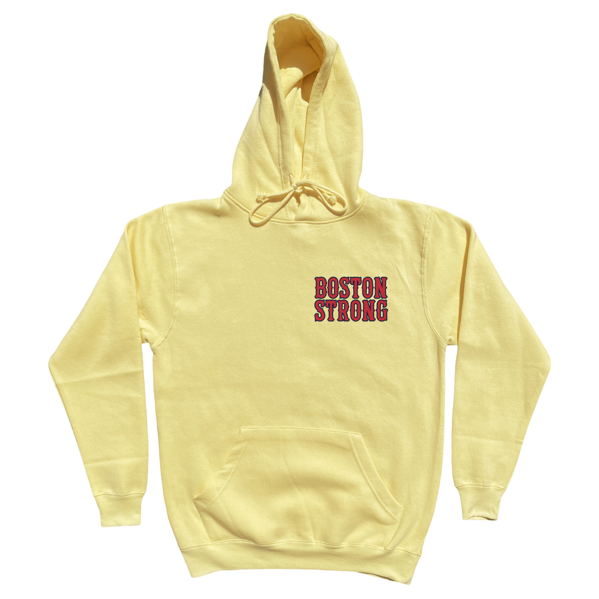 Boston Strong Soft Fleece Hoodie, yellow