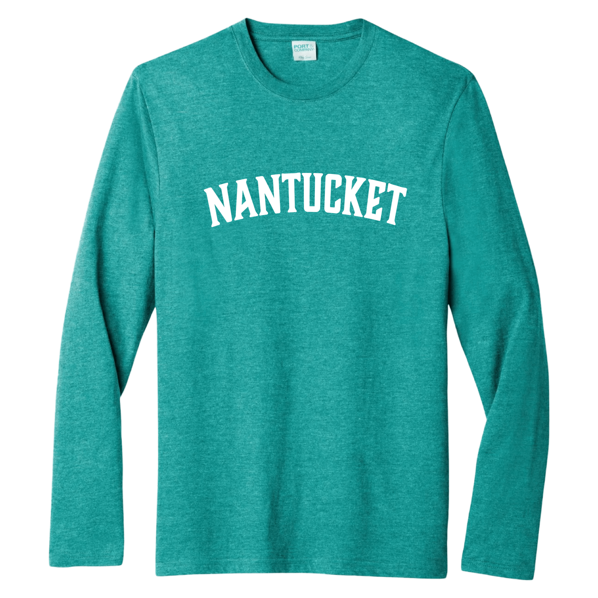 Nantucket Essential Long Sleeve Tee, jade green