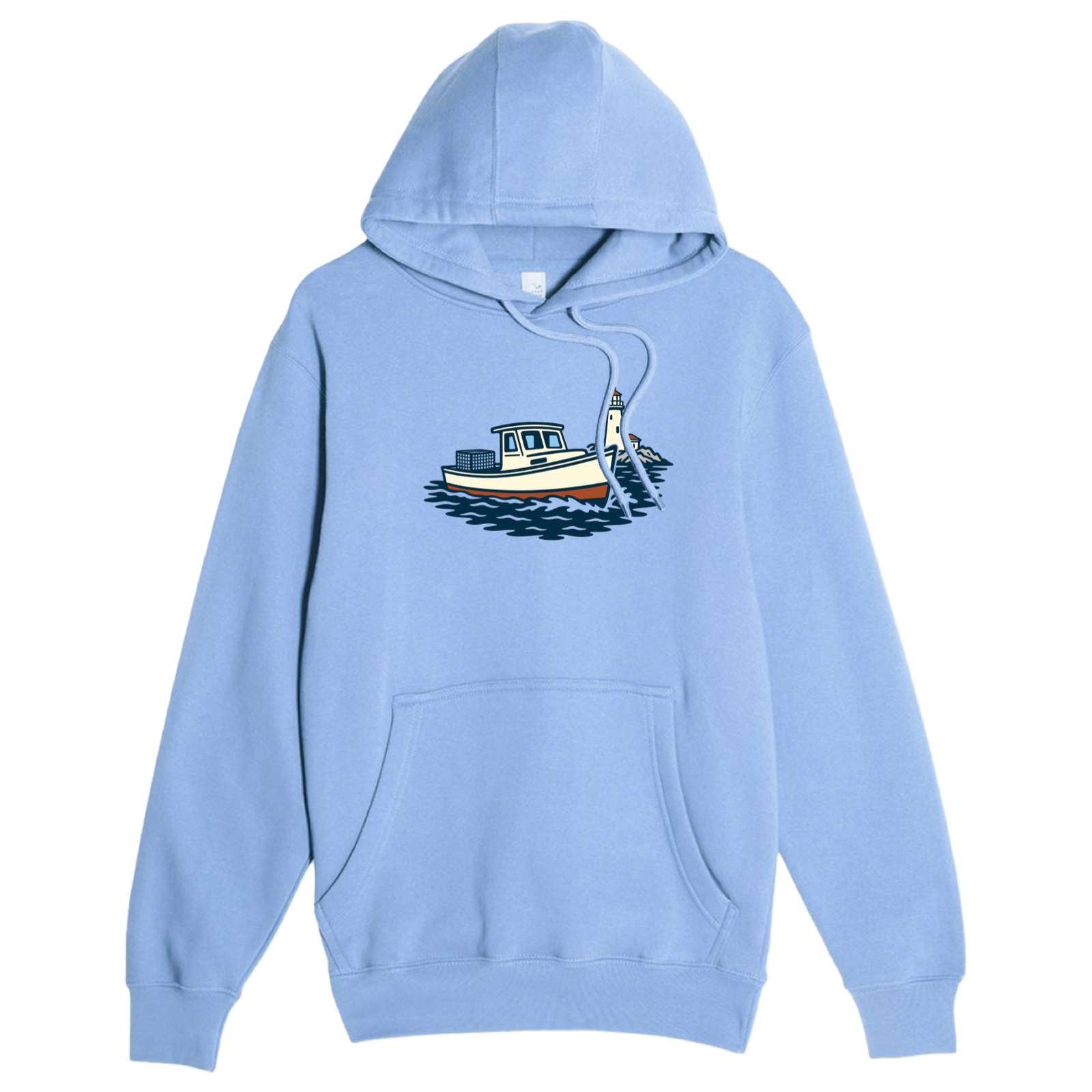 Cape Cod Clothing Company Lobster Boat Comfort Fleece Hoodie