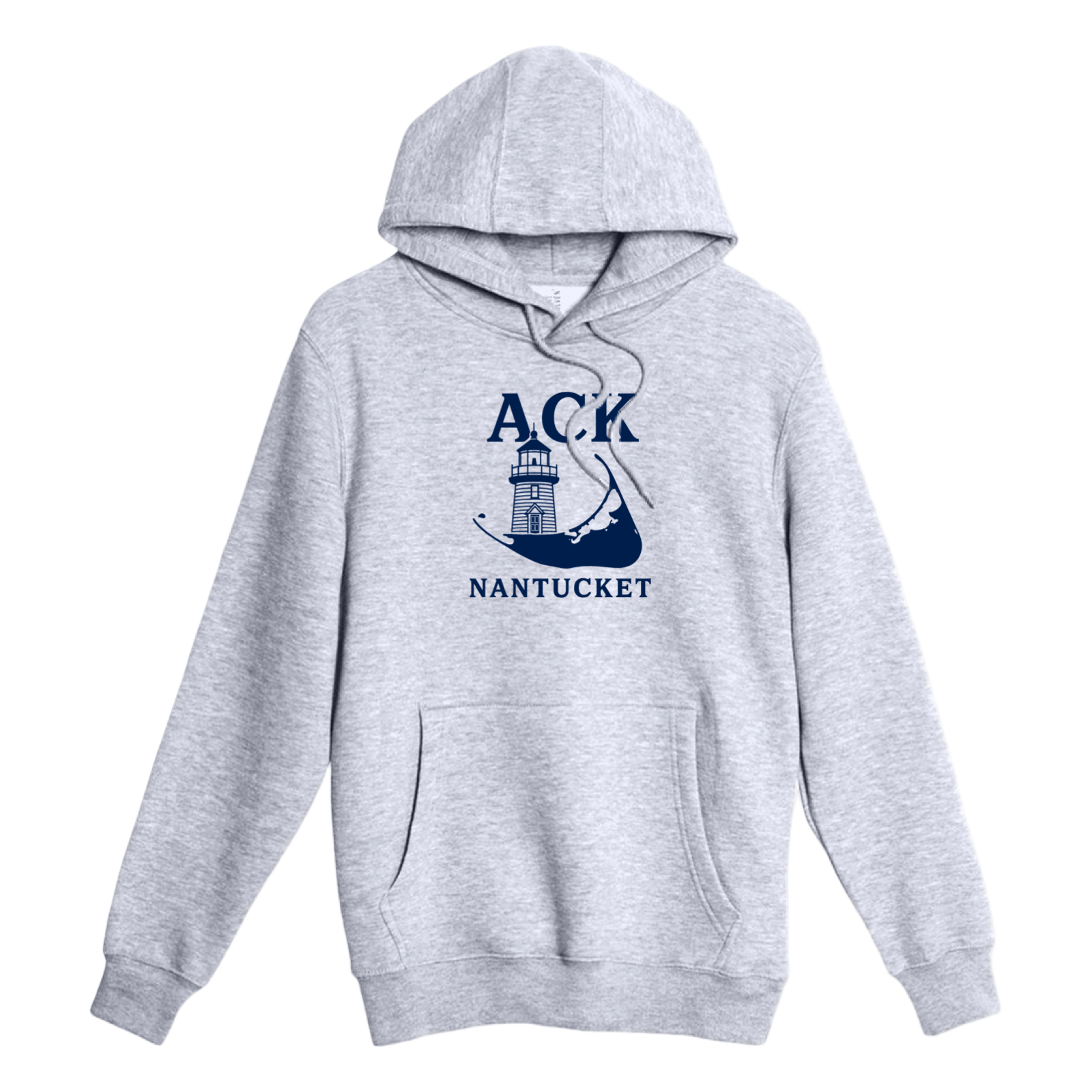 Cape Cod Clothing Company Nantucket ACK Lighthouse Comfort Fleece Hoodie