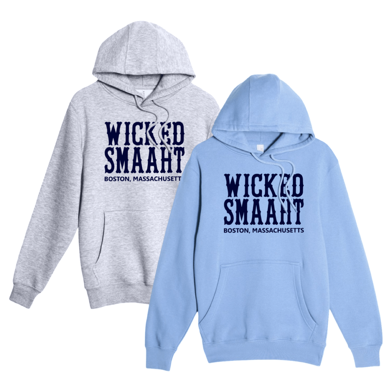 Cape Cod Clothing Company Boston Wicked Smaaht Comfort Fleece Hoodie