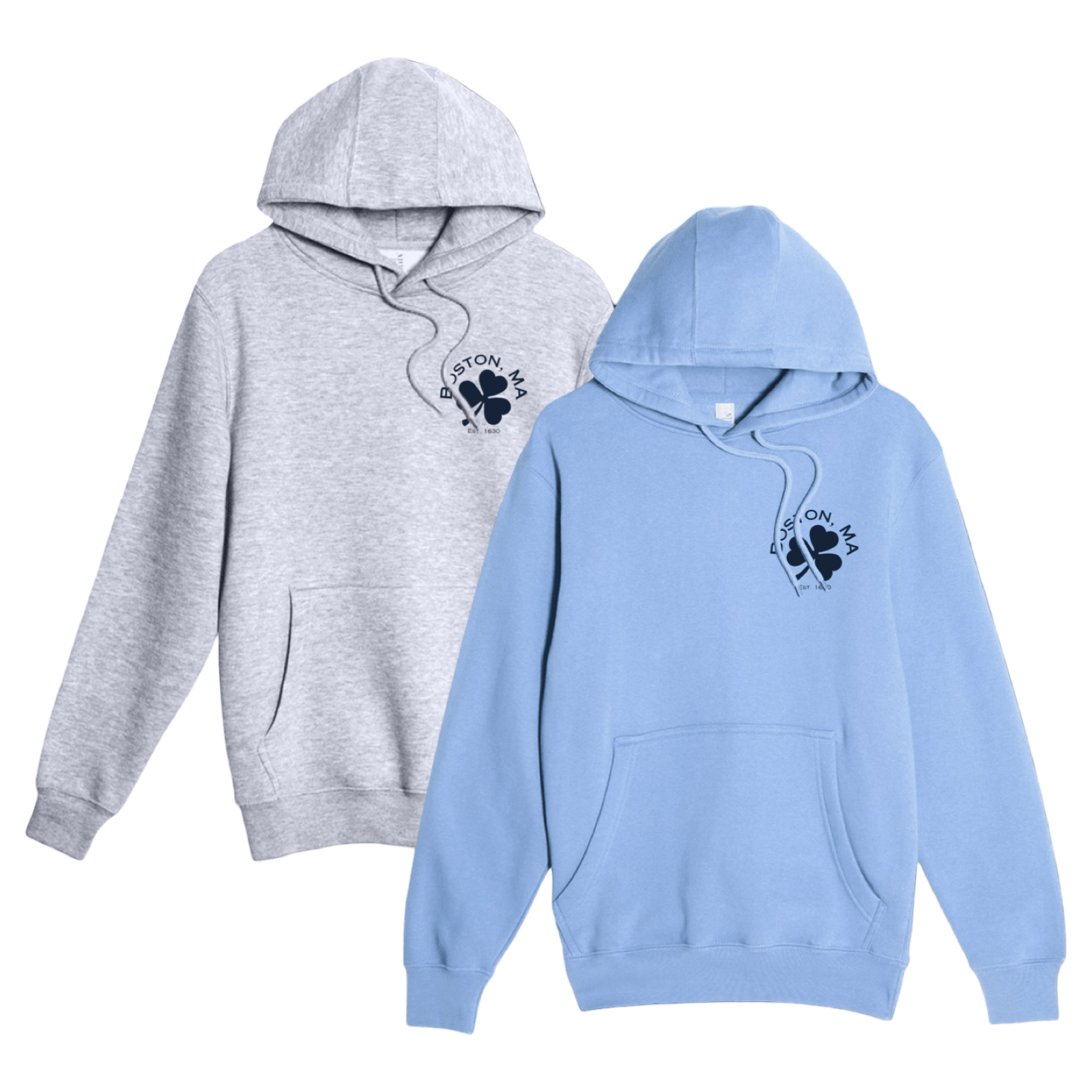 Cape Cod Clothing Company Boston Shamrock Comfort Fleece Hoodie