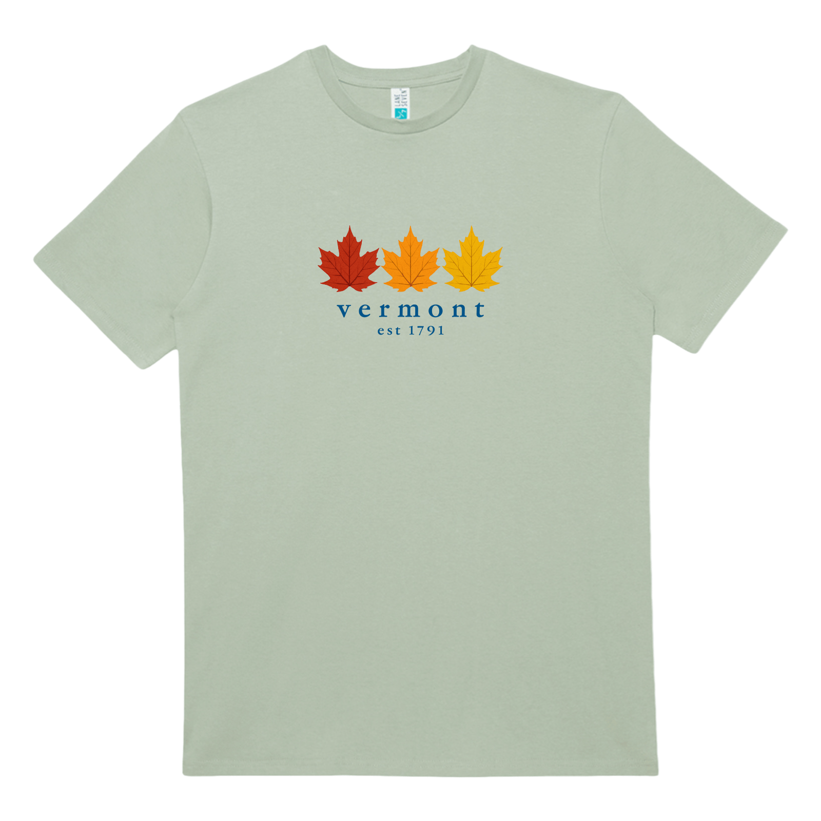 Cape Cod Clothing Company Vermont Fall Foliage Heavy Cotton T-Shirt