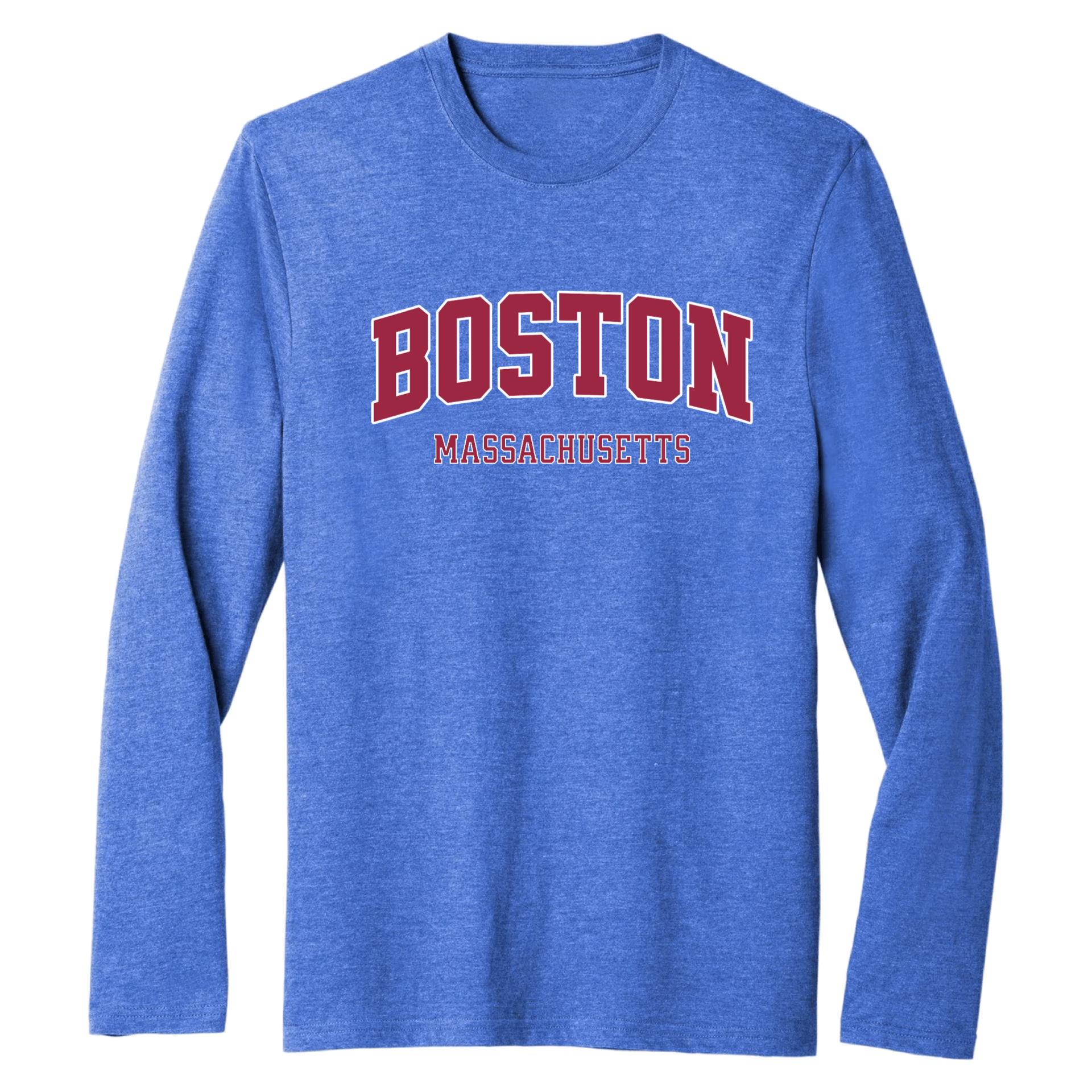 Boston Collegiate Essential Long Sleeve Tee, royal