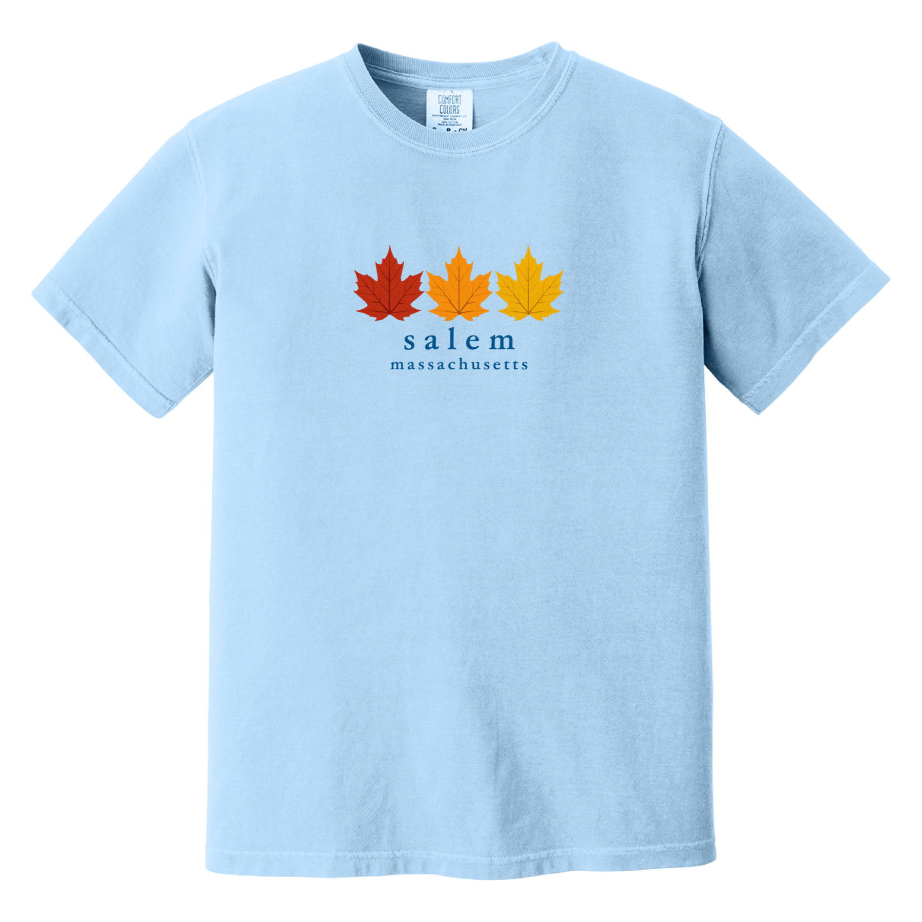Cape Cod Clothing Company Salem Fall Foliage Comfort Colors T-Shirt