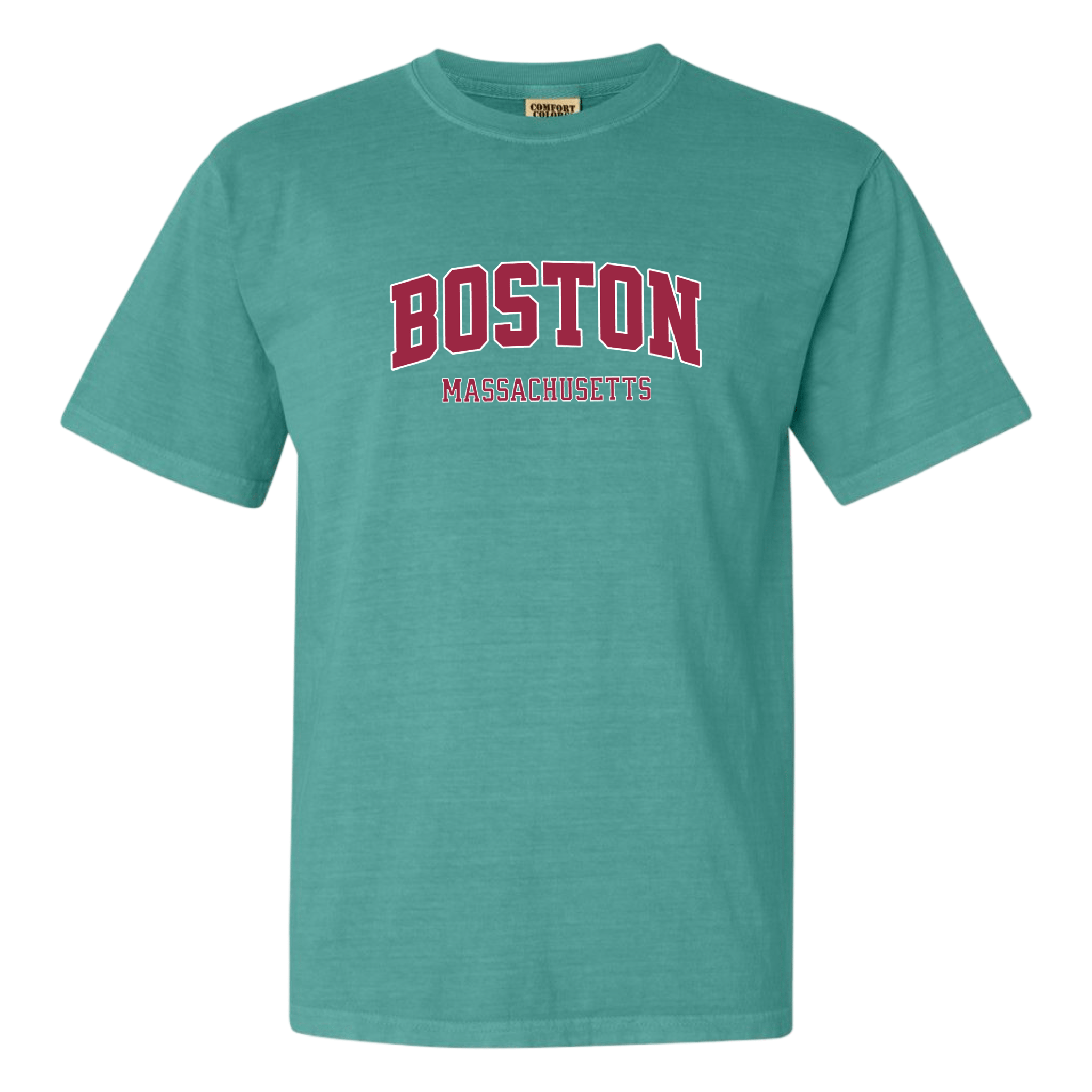 Boston Collegiate Comfort Colors T-Shirt, seafoam