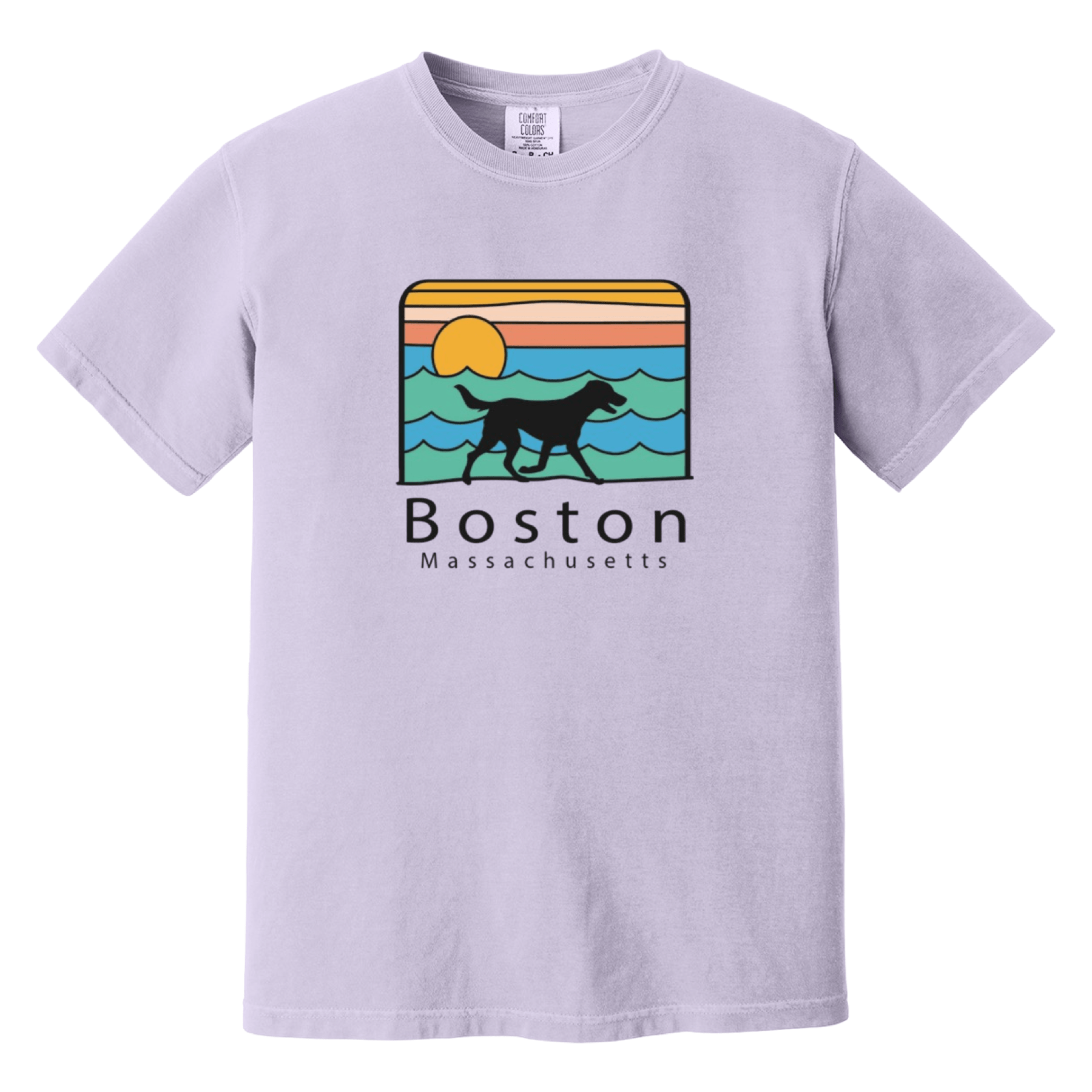 Cape Cod Clothing Company Boston Summer Dog Comfort Colors T-Shirt