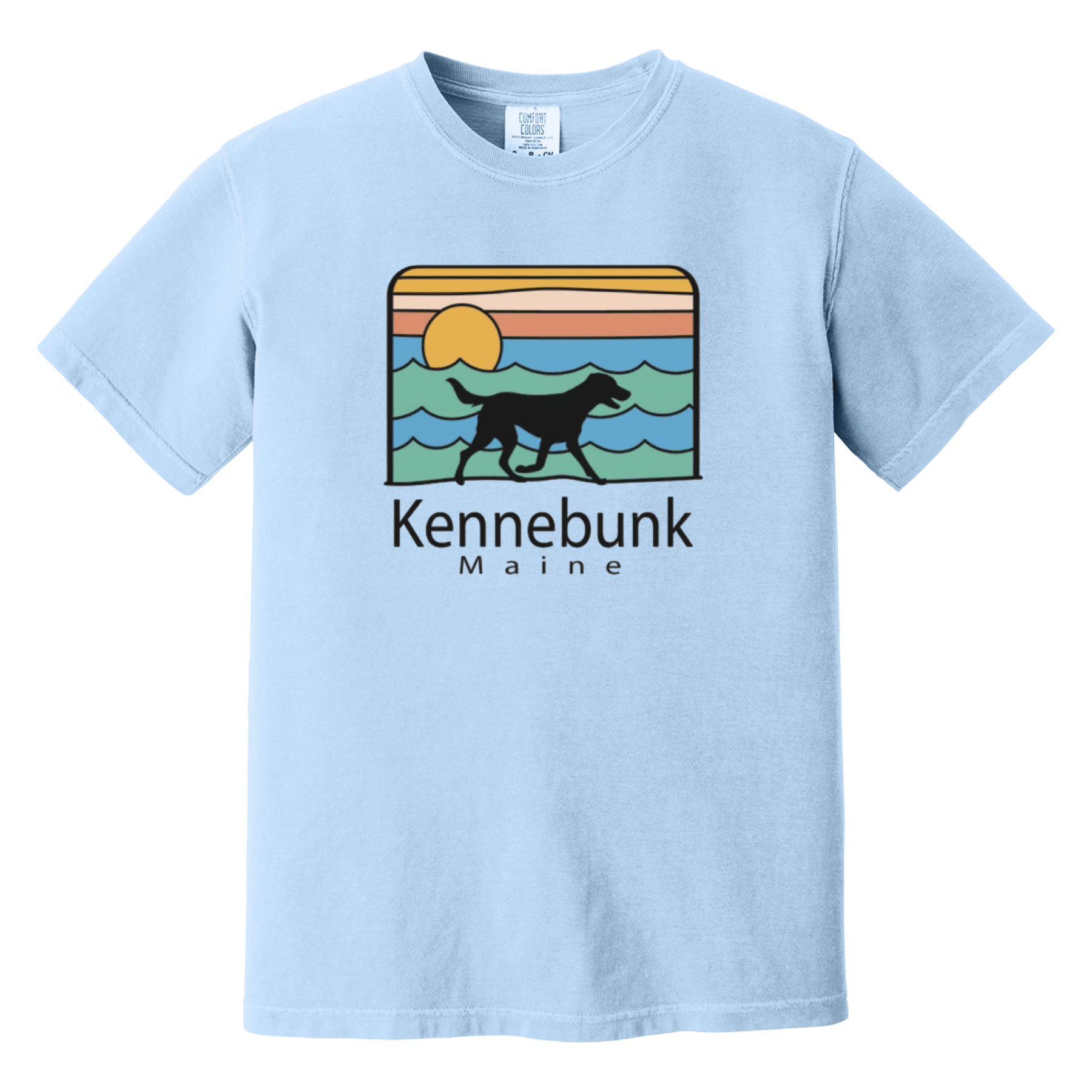 Cape Cod Clothing Company Kennebunk Summer Dog Comfort Colors T-Shirt