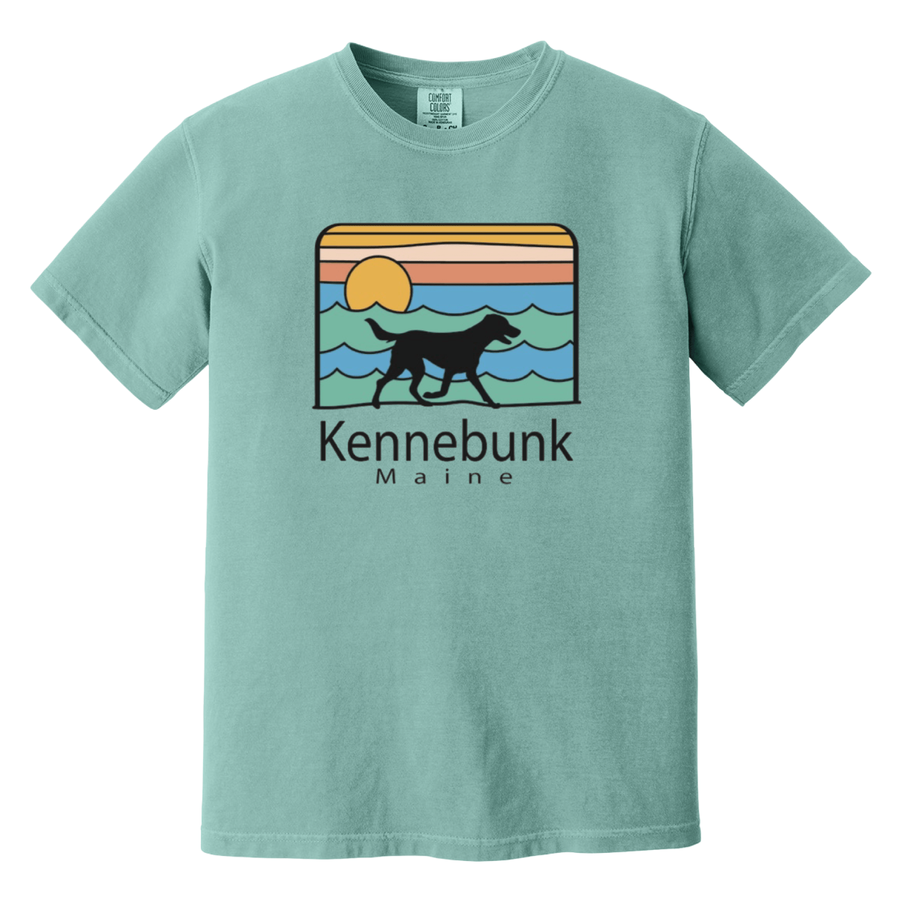 Cape Cod Clothing Company Kennebunk Summer Dog Comfort Colors T-Shirt