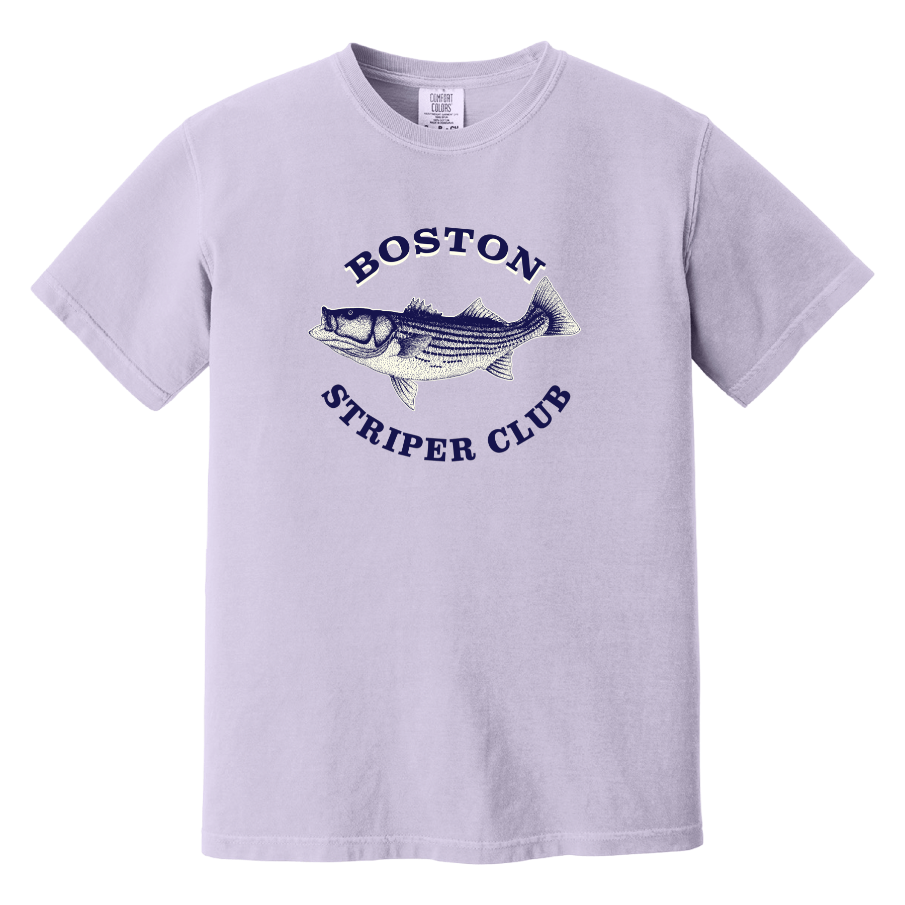 Cape Cod Clothing Company Boston Striper Club Comfort Colors T-Shirt