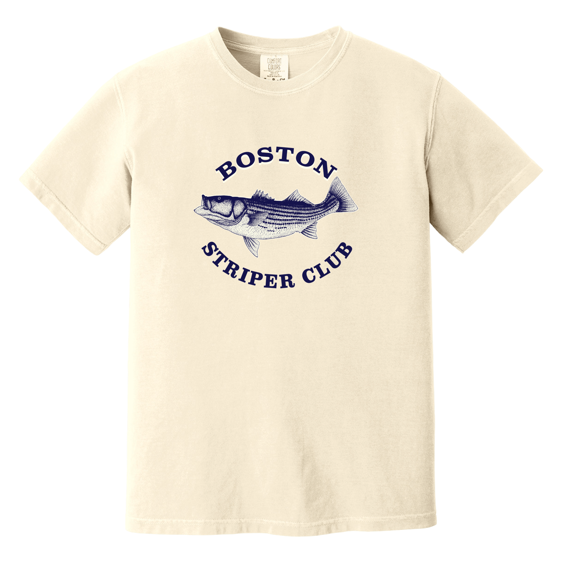 Cape Cod Clothing Company Boston Striper Club Comfort Colors T-Shirt
