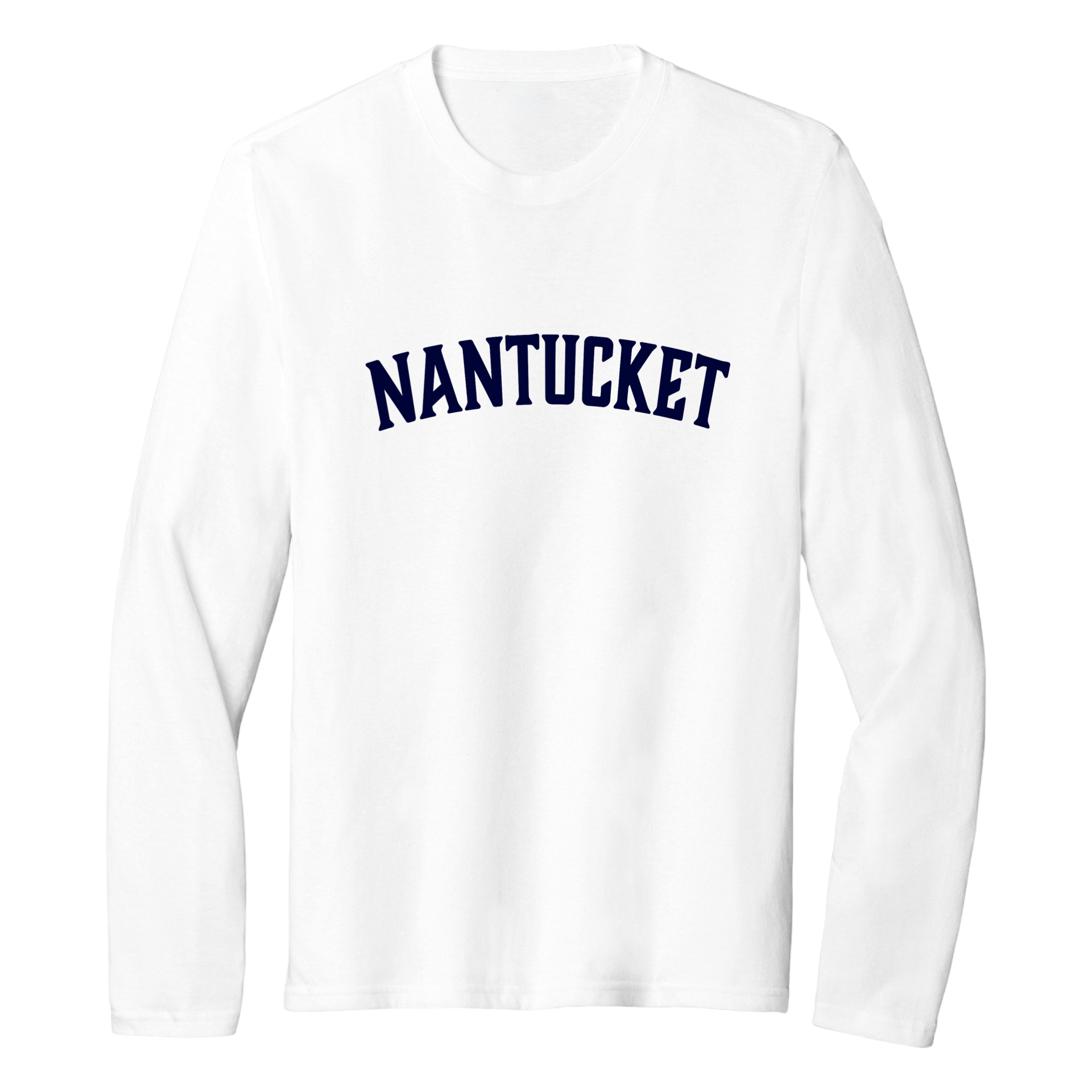 Nantucket Essential Long Sleeve Tee, white