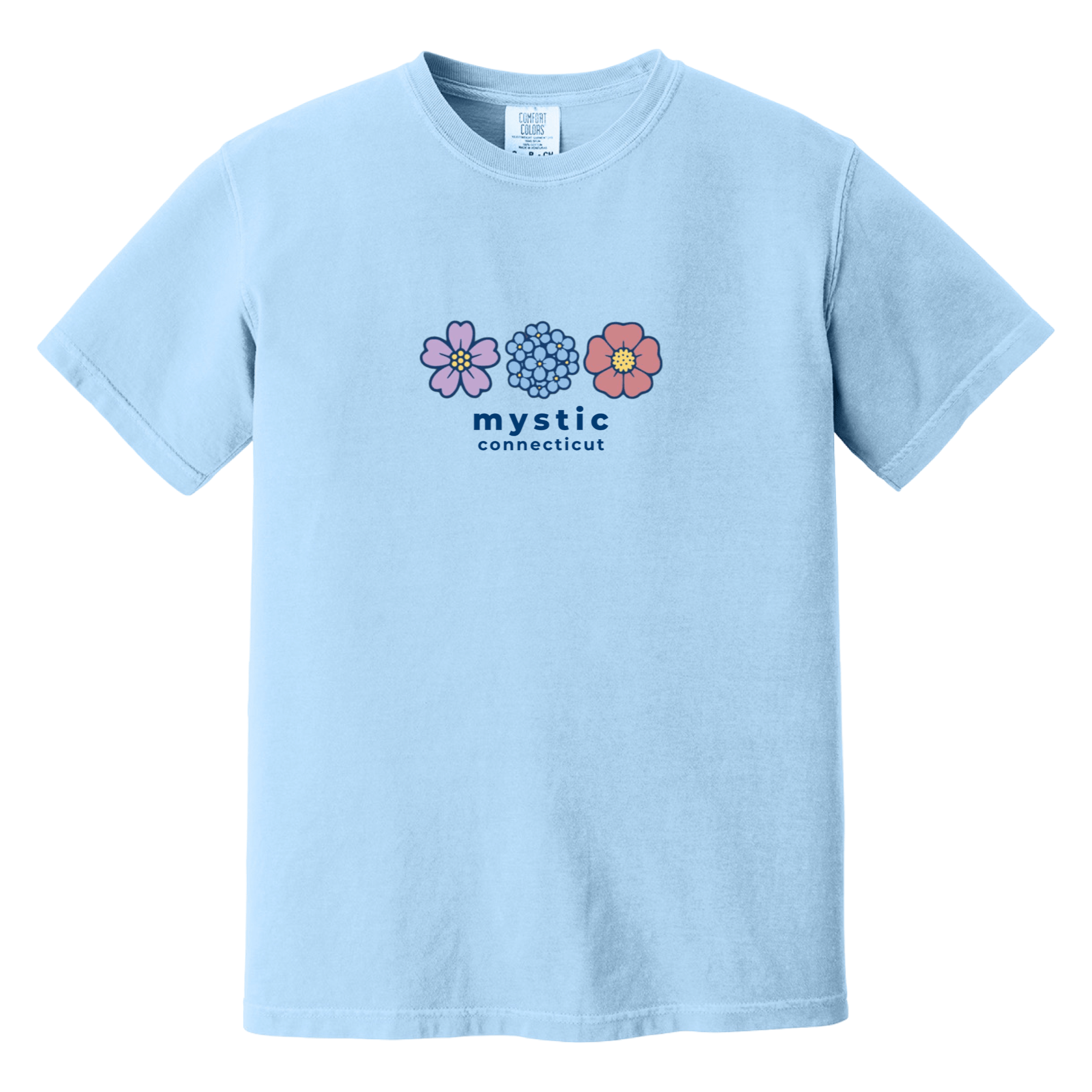 Cape Cod Clothing Company Mystic Summer Bloom Comfort Colors T-Shirt