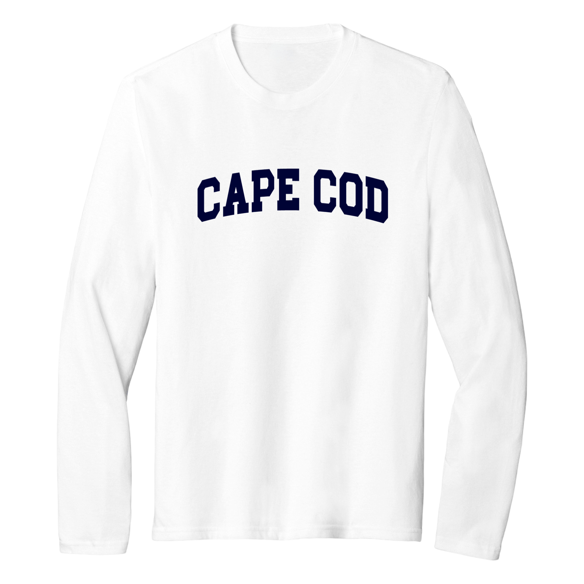 Cape Cod Essential Long Sleeve Tee, white