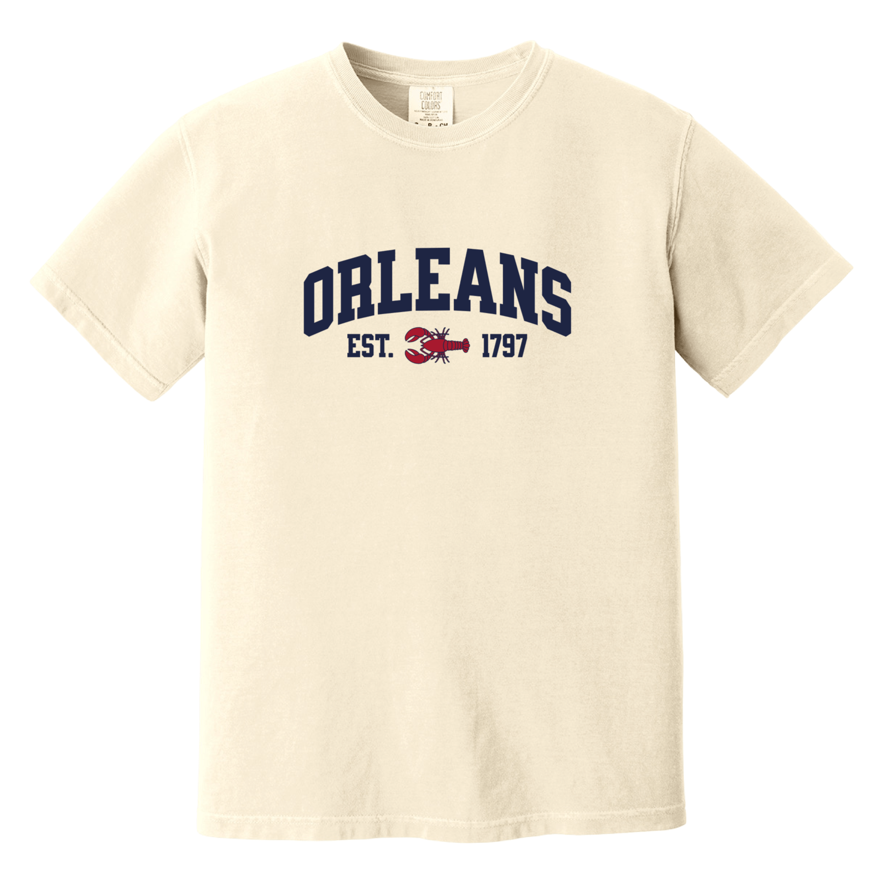 Cape Cod Clothing Company Orleans Lobster Comfort Colors T-Shirt