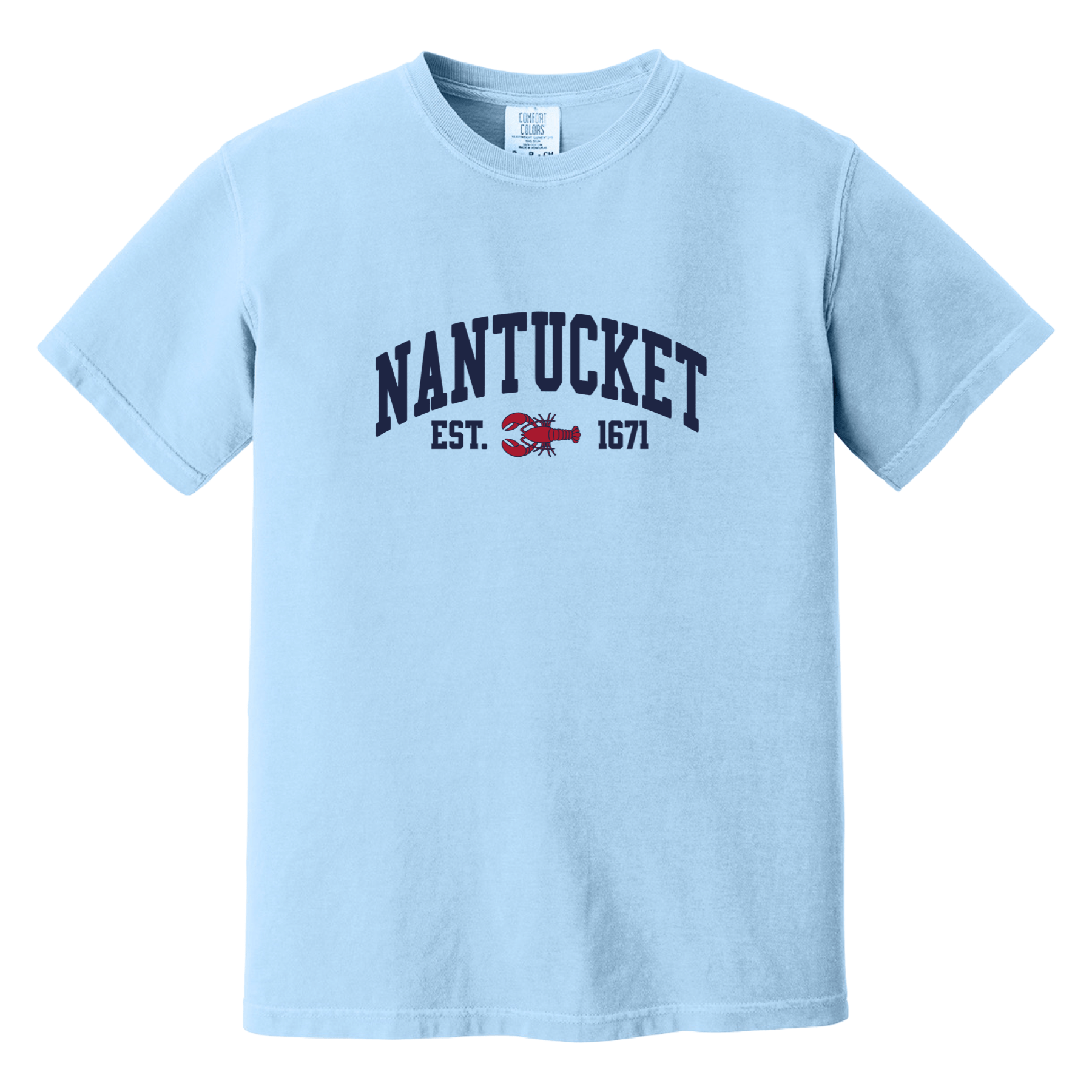 Cape Cod Clothing Company Nantucket Lobster Comfort Colors T-Shirt