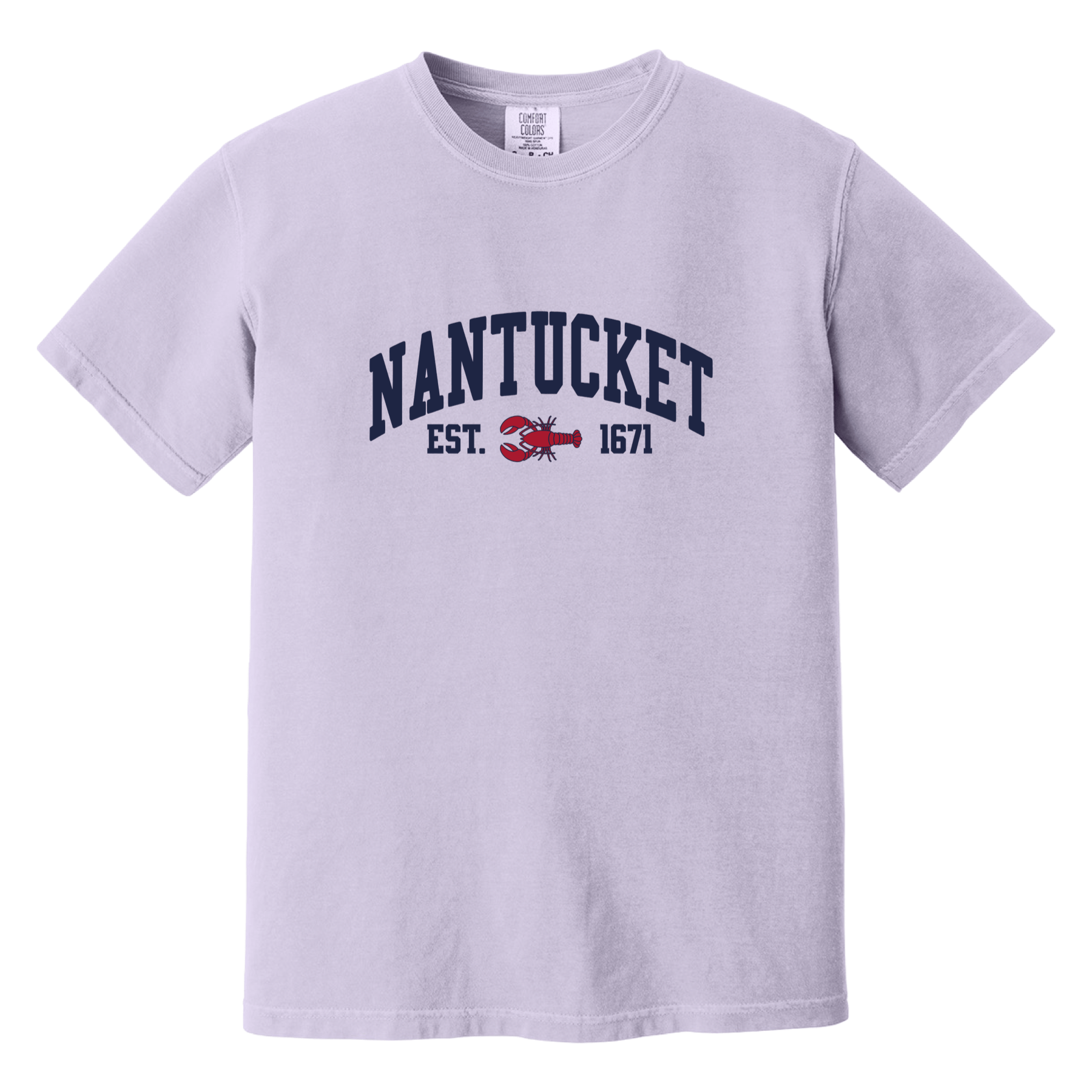 Cape Cod Clothing Company Nantucket Lobster Comfort Colors T-Shirt