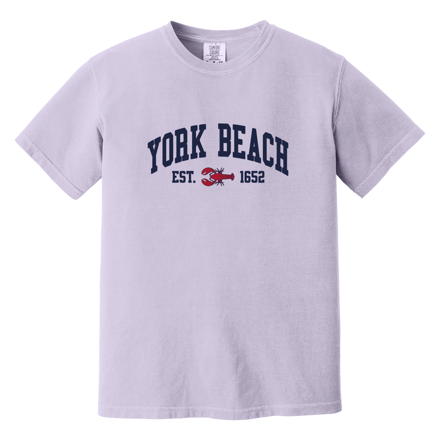 Cape Cod Clothing Company York Beach Lobster Comfort Colors T-Shirt