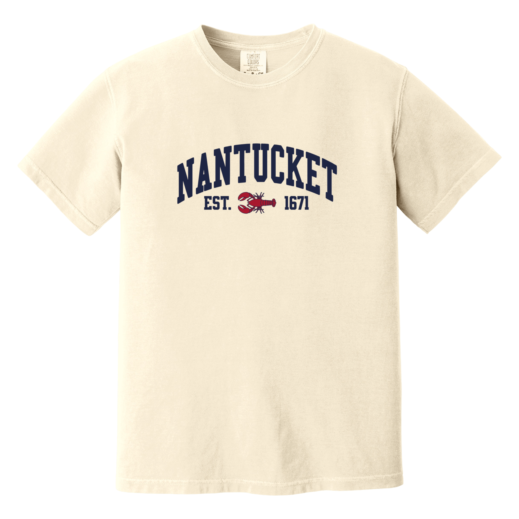 Cape Cod Clothing Company Nantucket Lobster Comfort Colors T-Shirt