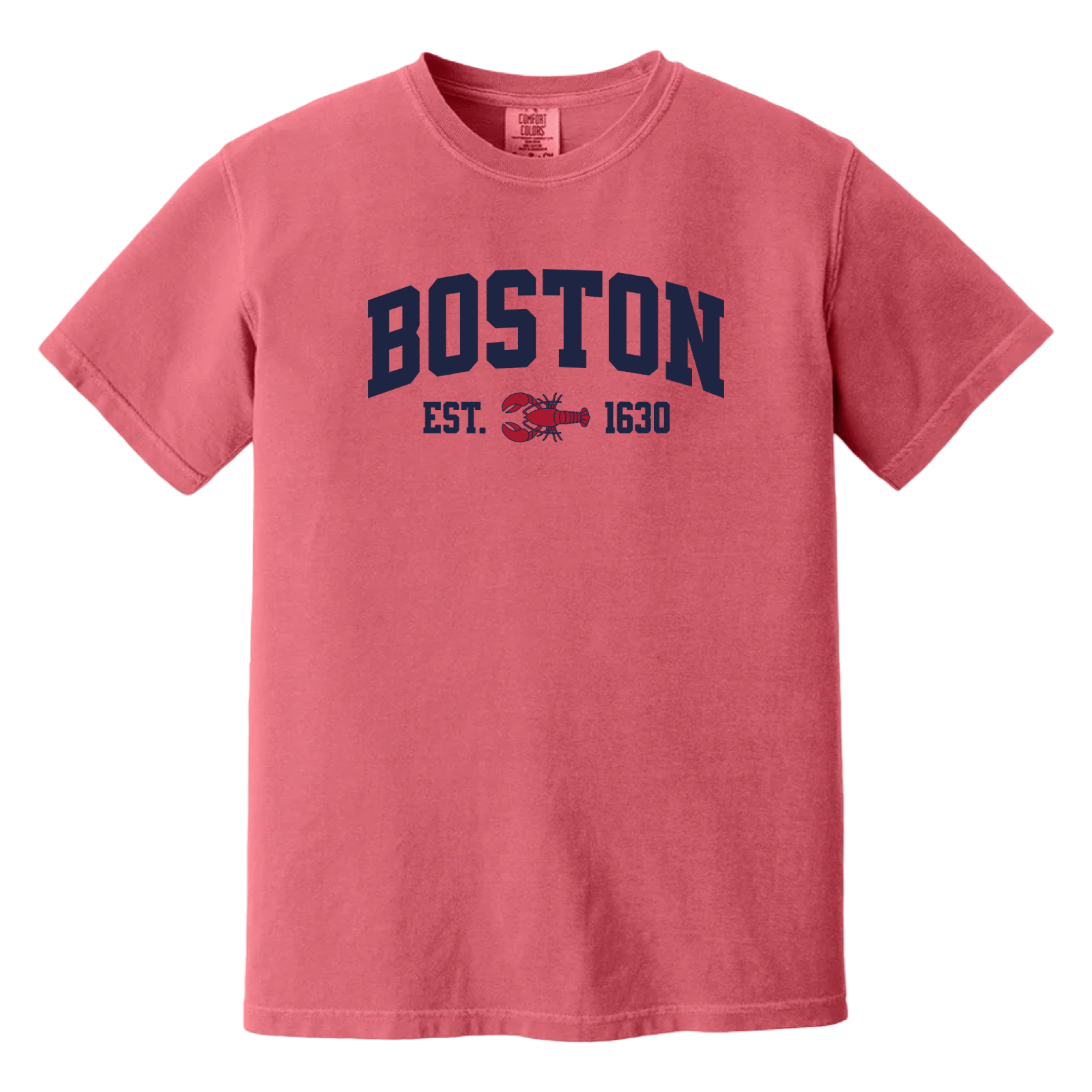 Cape Cod Clothing Company Boston Lobster Comfort Colors T-Shirt - Watermelon