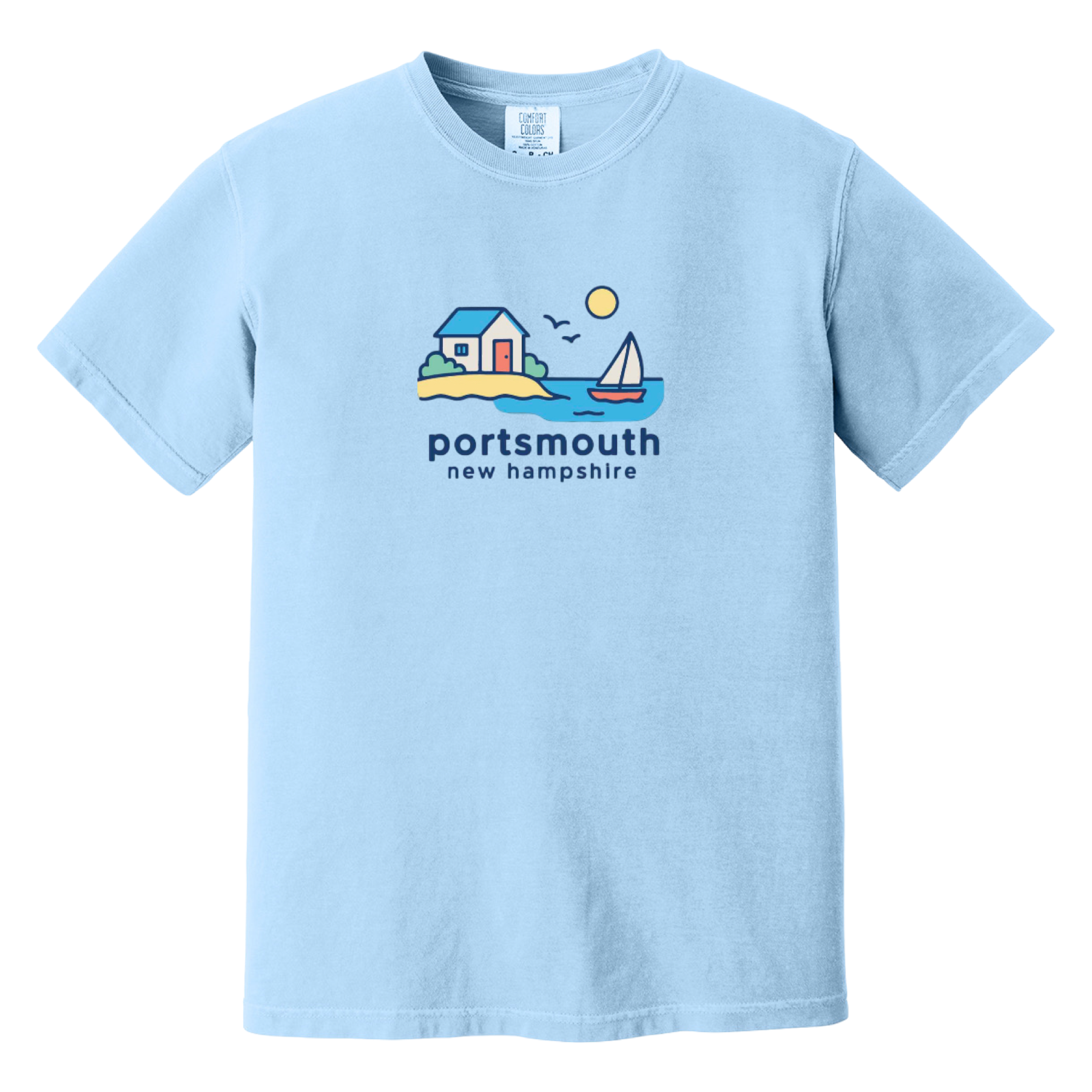 Portsmouth Beach House Comfort Colors T-Shirt
