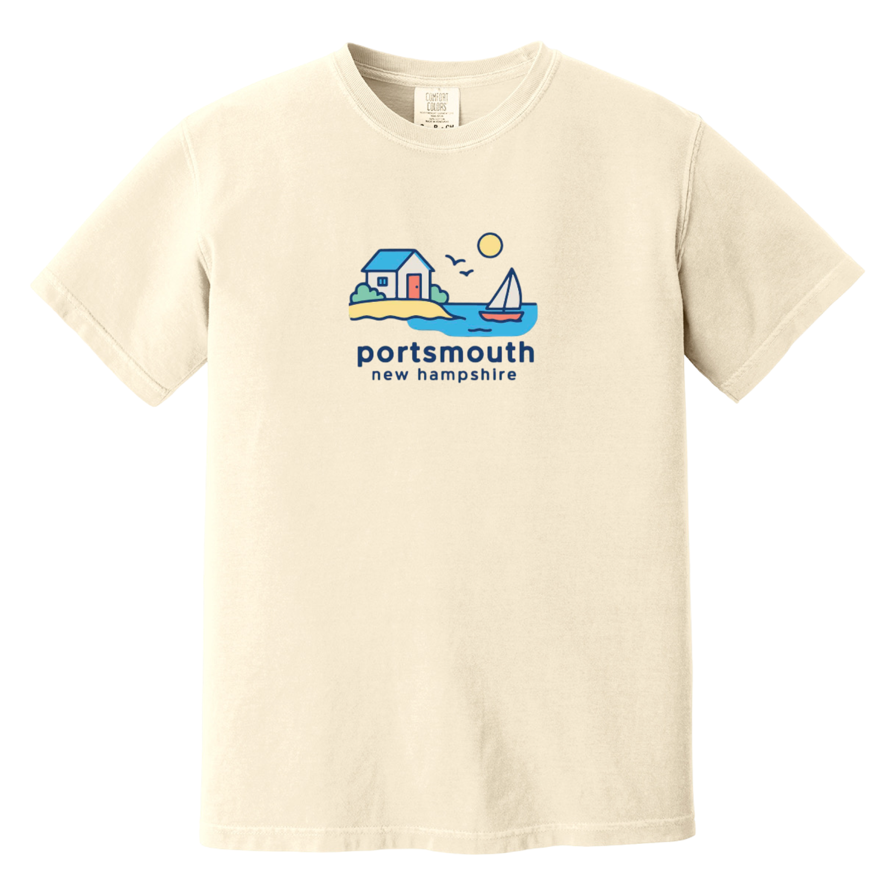 Portsmouth Beach House Comfort Colors T-Shirt